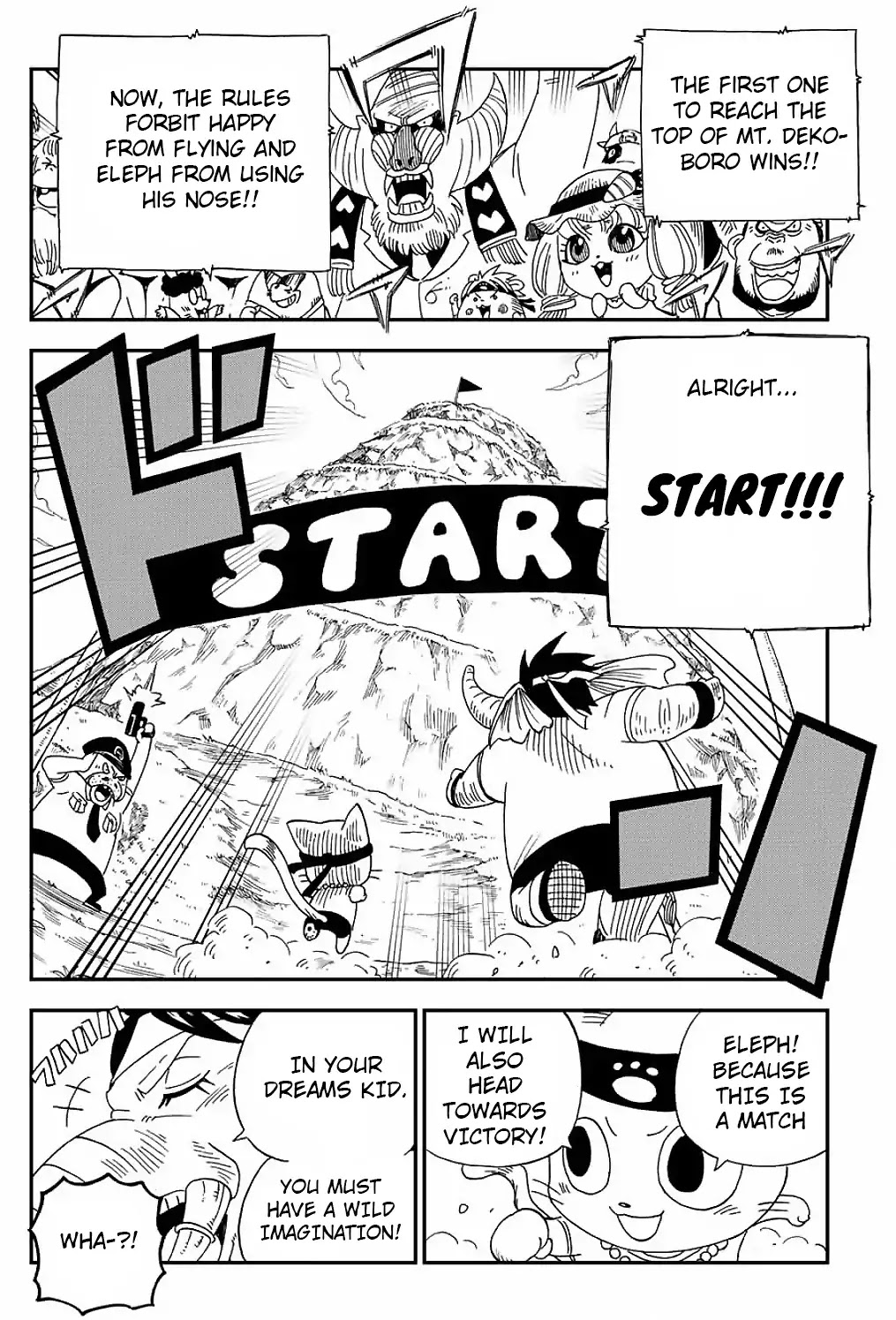 Fairy Tail: Happy's Great Adventure Chapter 9 page 8 - Chapter 9: The Hero Race Begins!!