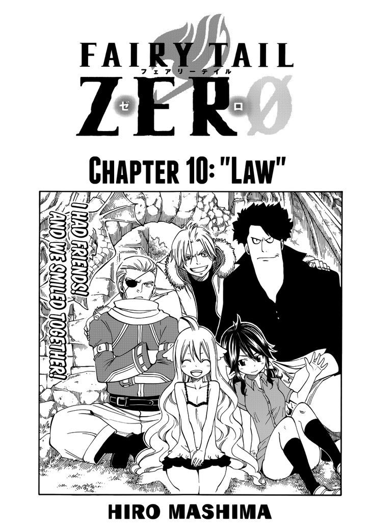 Fairy Tail Zero Chapter 10 page 7 - Chapter 10 : Law
