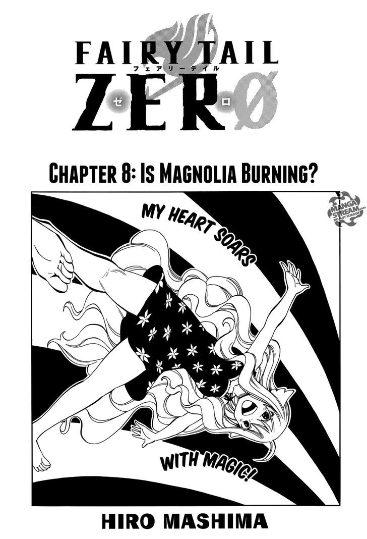 Fairy Tail Zero Chapter 8 page 1 - Chapter 8 : Is Magnolia Burning?