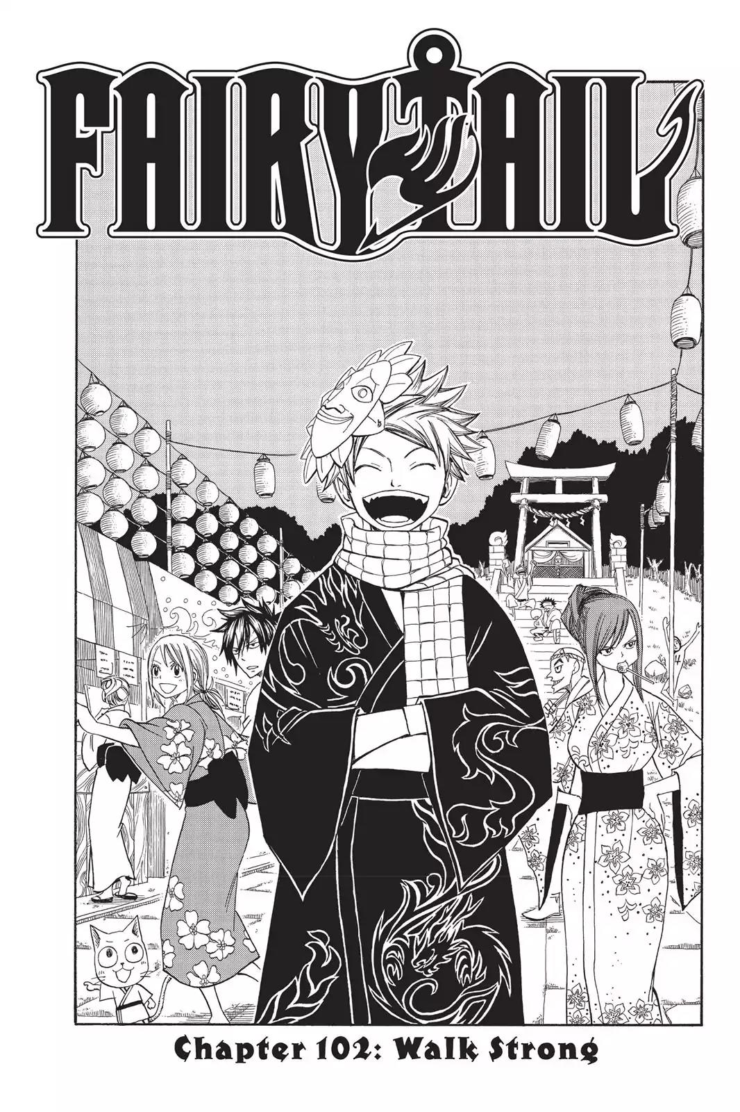 Fairy Tail Chapter 102 page 1 - Chapter 102: Walk Strong