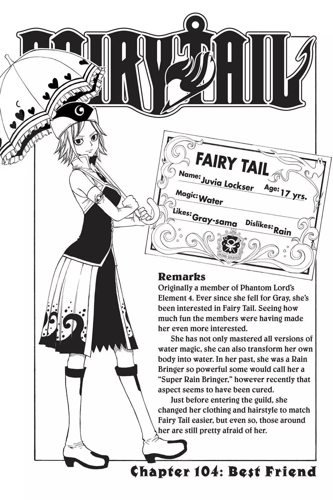 Fairy Tail Chapter 104 page 1 - Chapter 104: Best Friend