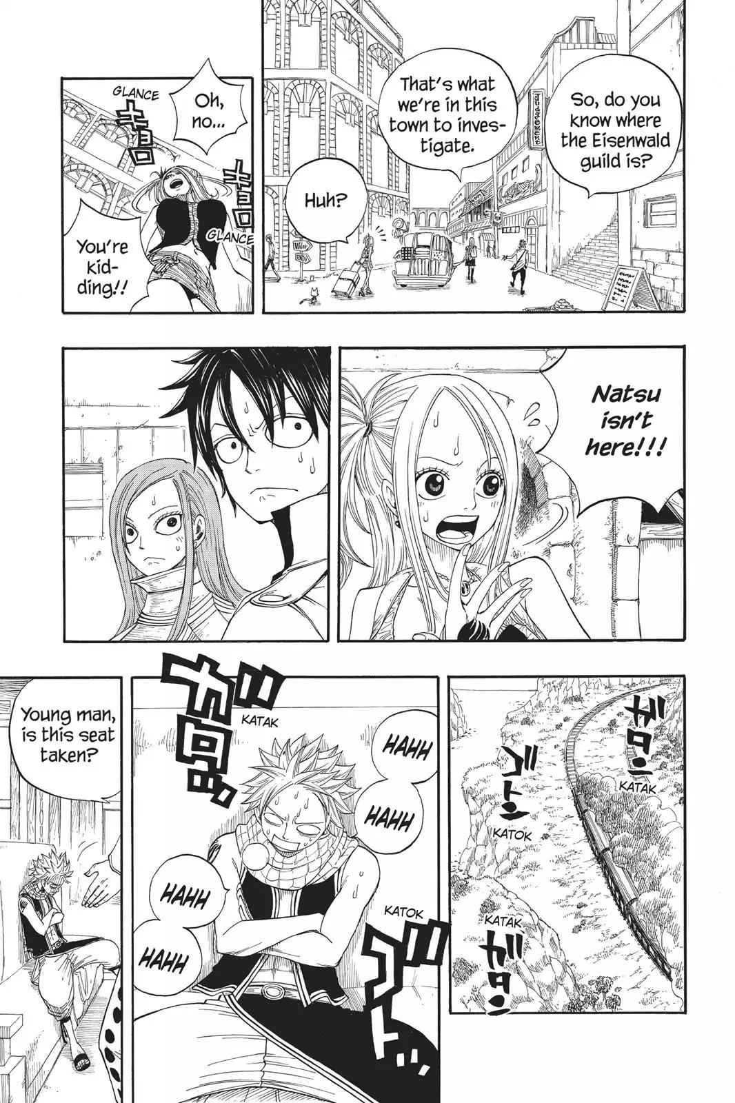 Fairy Tail Chapter 11 page 19 - Chapter 11: Natsu On The Train