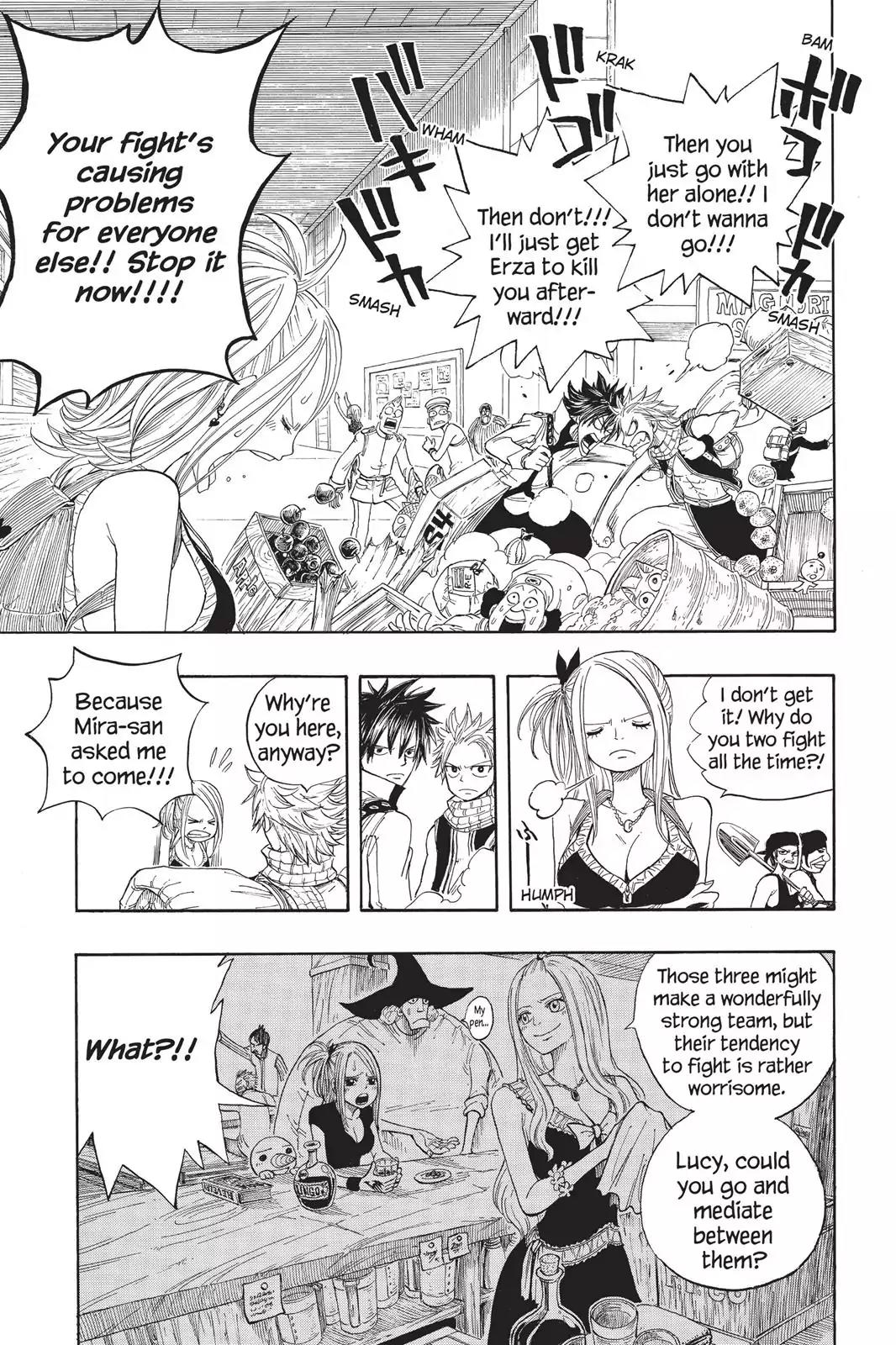 Fairy Tail Chapter 11 page 3 - Chapter 11: Natsu On The Train