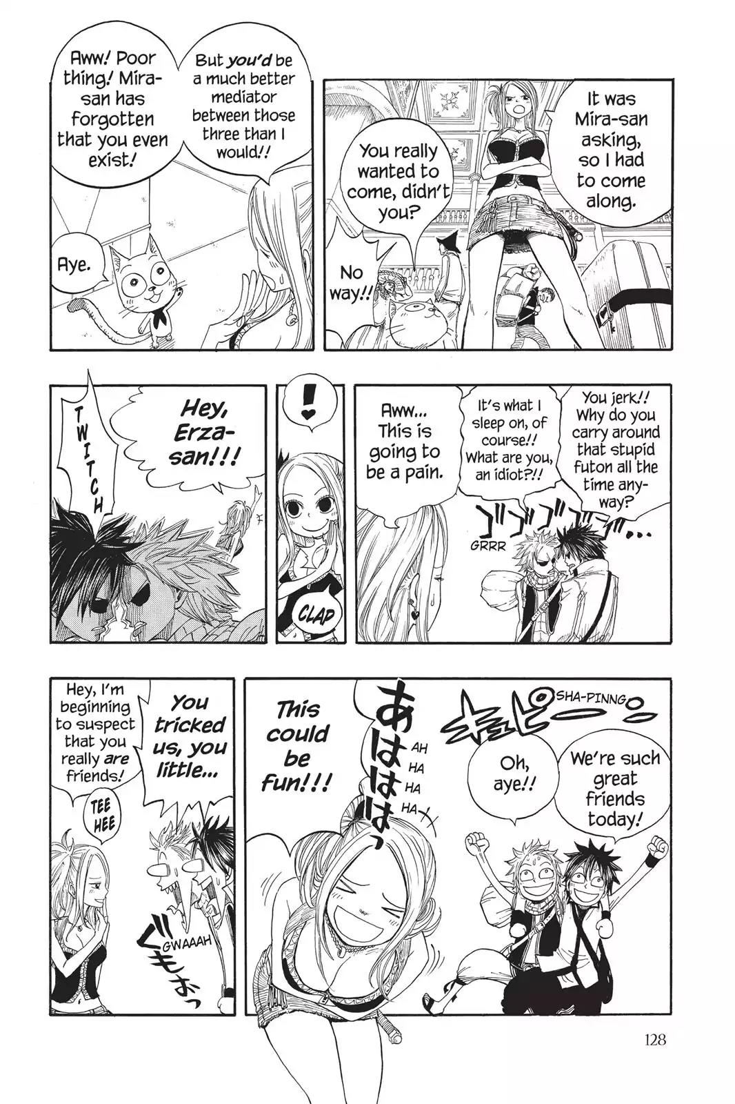 Fairy Tail Chapter 11 page 4 - Chapter 11: Natsu On The Train