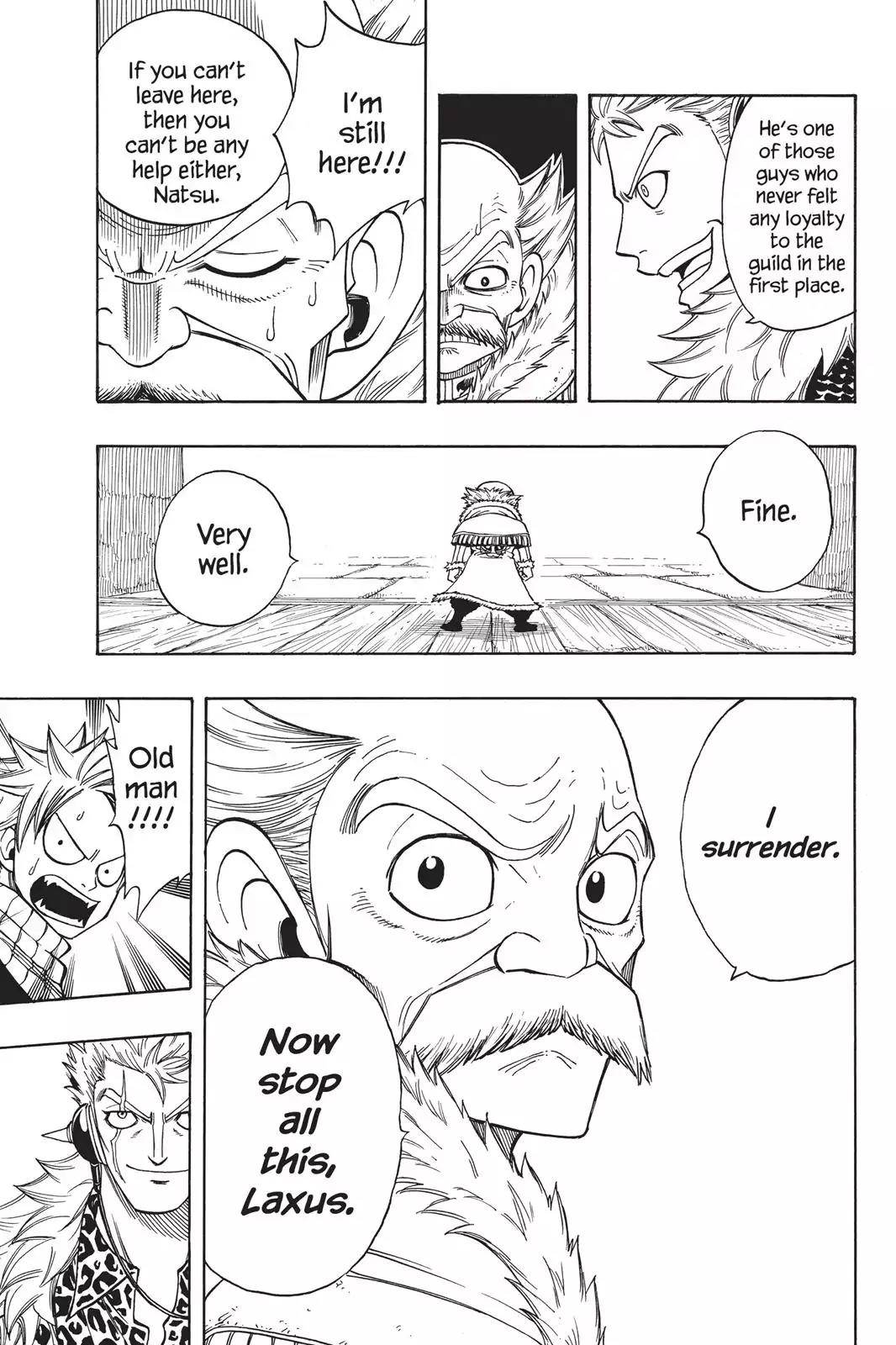 Fairy Tail Chapter 110 page 23 - Chapter 110: Resign