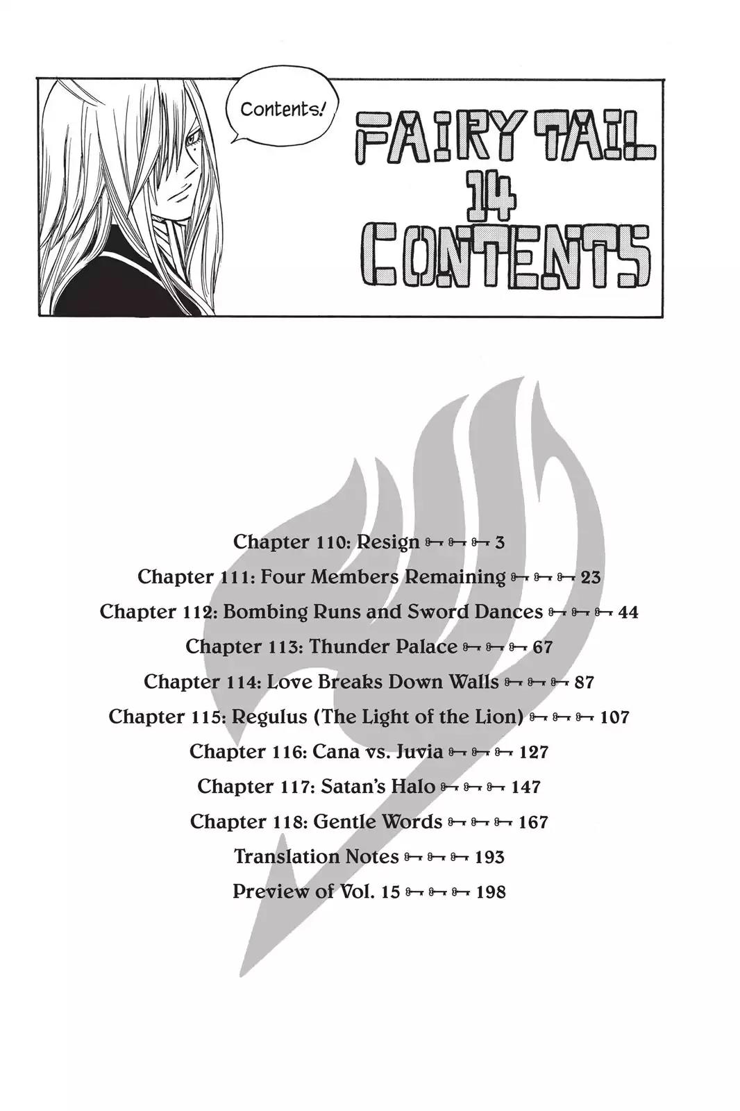 Fairy Tail Chapter 110 page 4 - Chapter 110: Resign