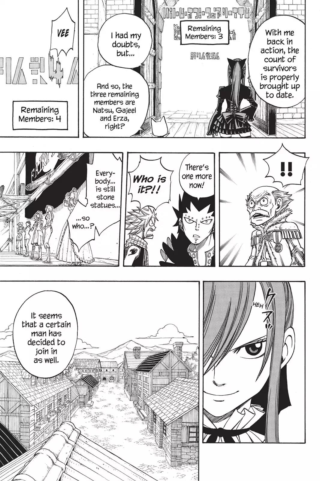 Fairy Tail Chapter 111 page 19 - Chapter 111: Four Members Remaining