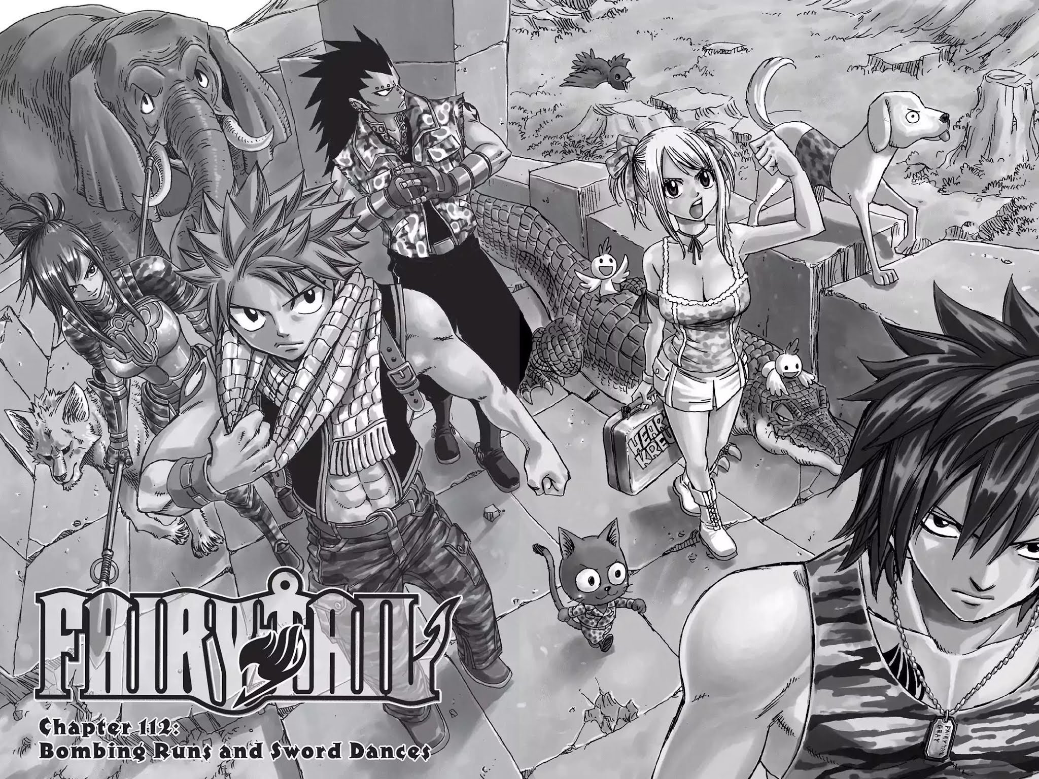 Fairy Tail Chapter 112 page 2 - Chapter 112: Bombing Runs And Sword Dances