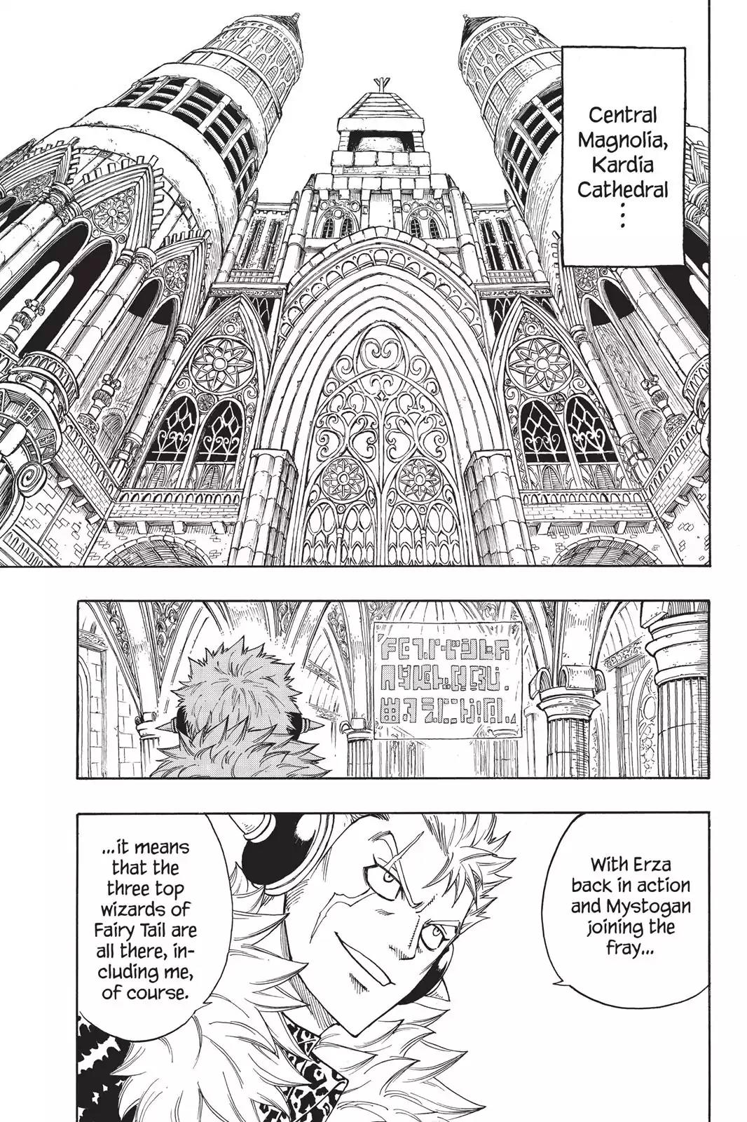 Fairy Tail Chapter 112 page 4 - Chapter 112: Bombing Runs And Sword Dances