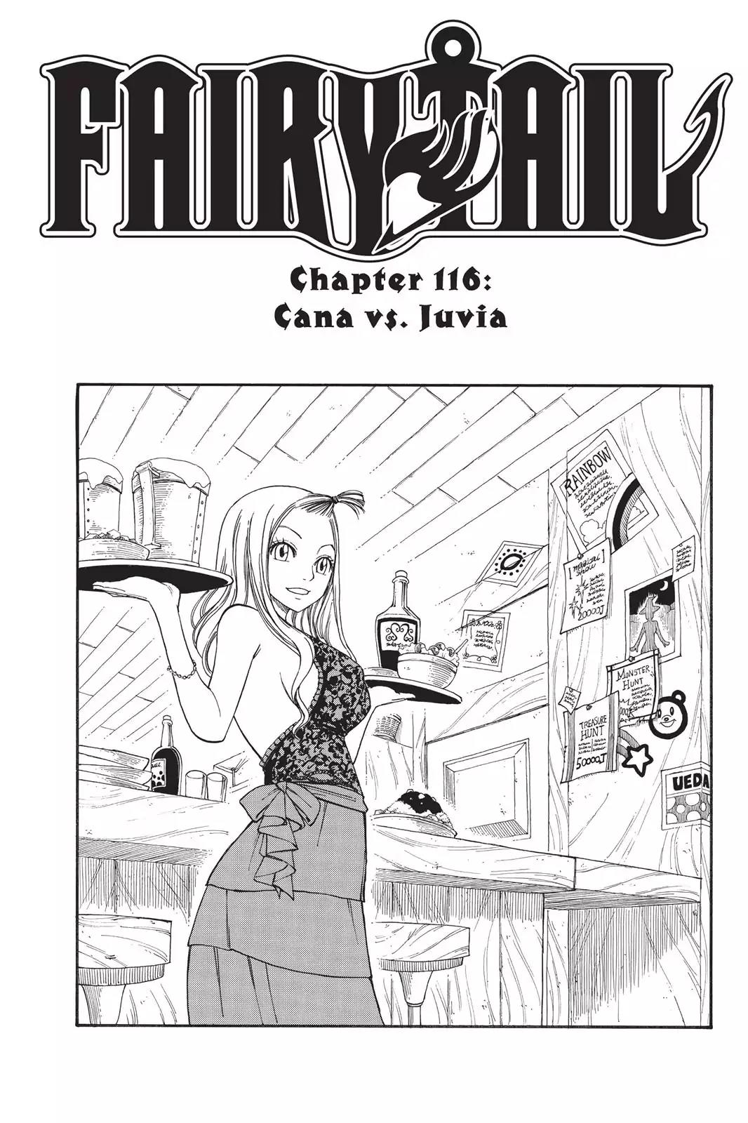 Fairy Tail Chapter 116 page 1 - Chapter 116: Cana vs Juvia