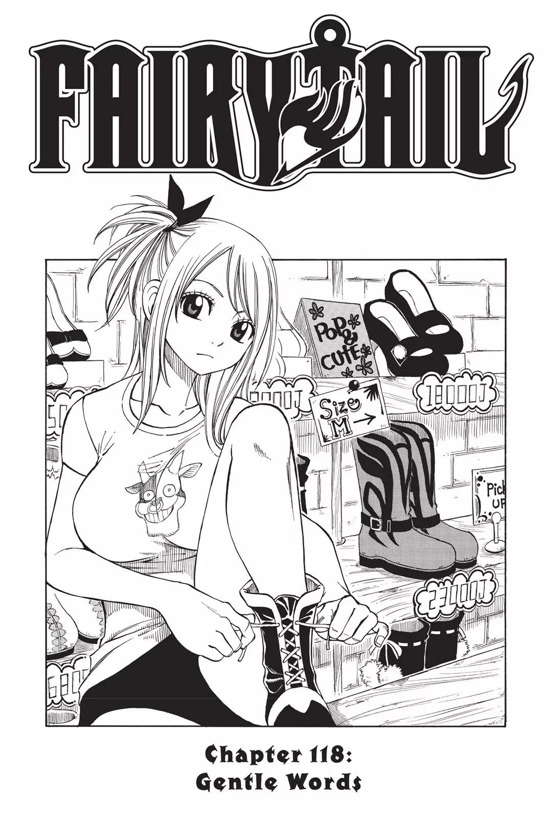 Fairy Tail Chapter 118 page 1 - Chapter 118: Gentle Words