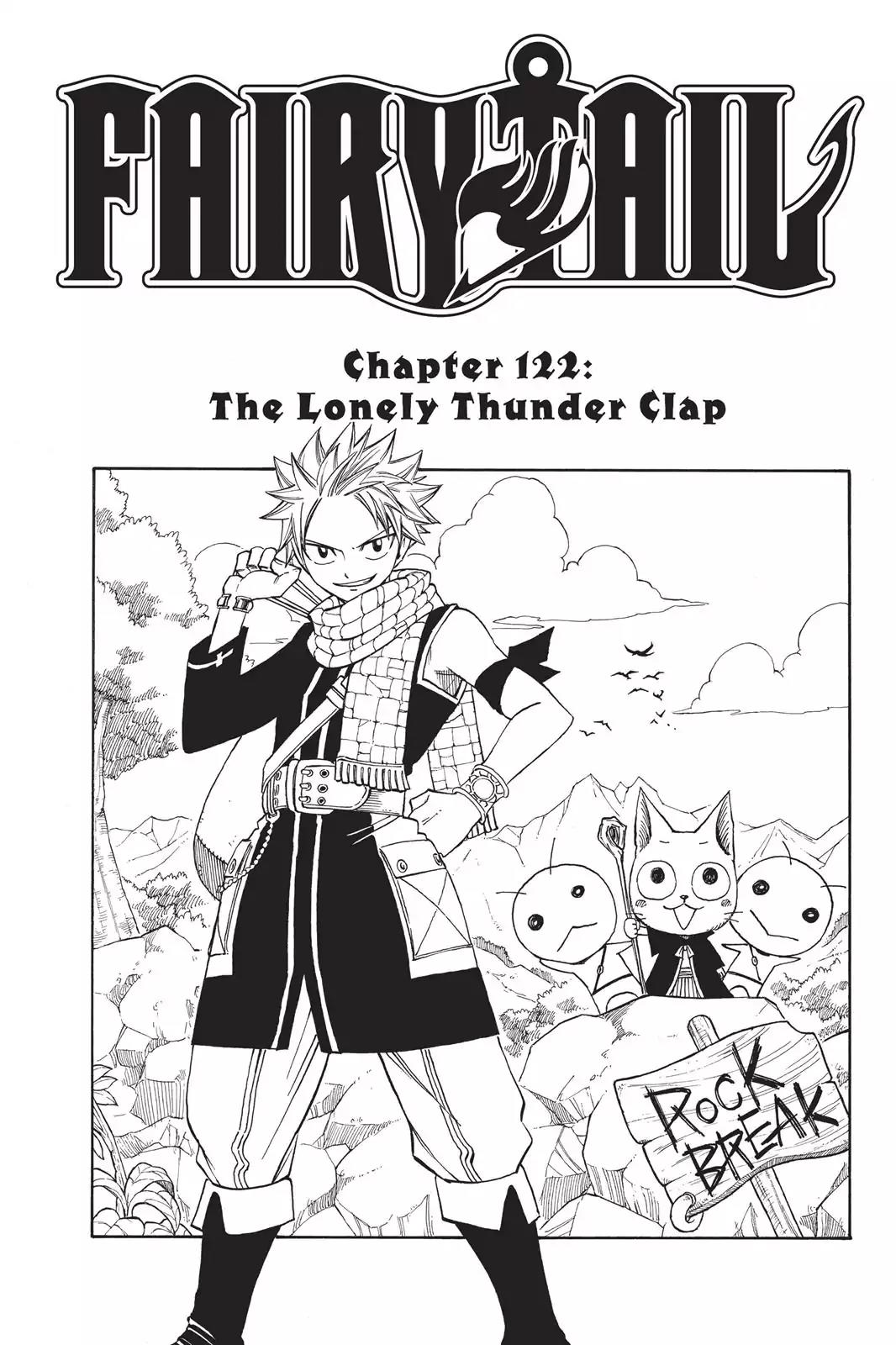 Fairy Tail Chapter 122 page 1 - Chapter 122: The Lonely Thunder Clap