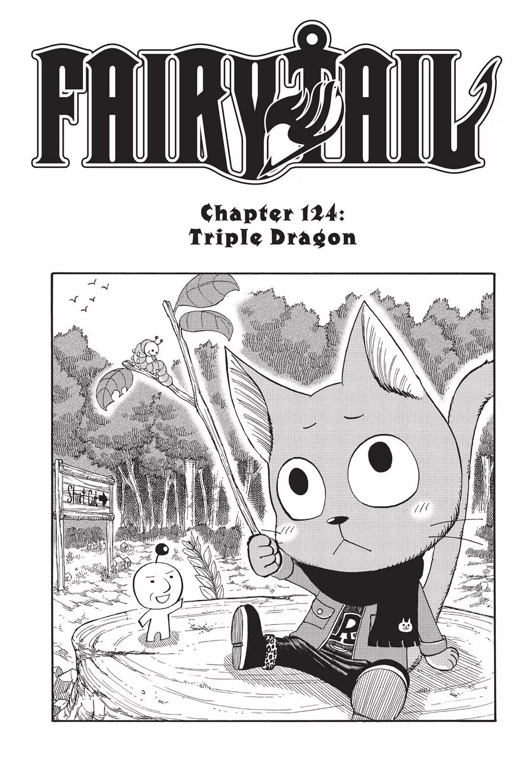 Fairy Tail Chapter 124 page 1 - Chapter 124: Triple Dragon