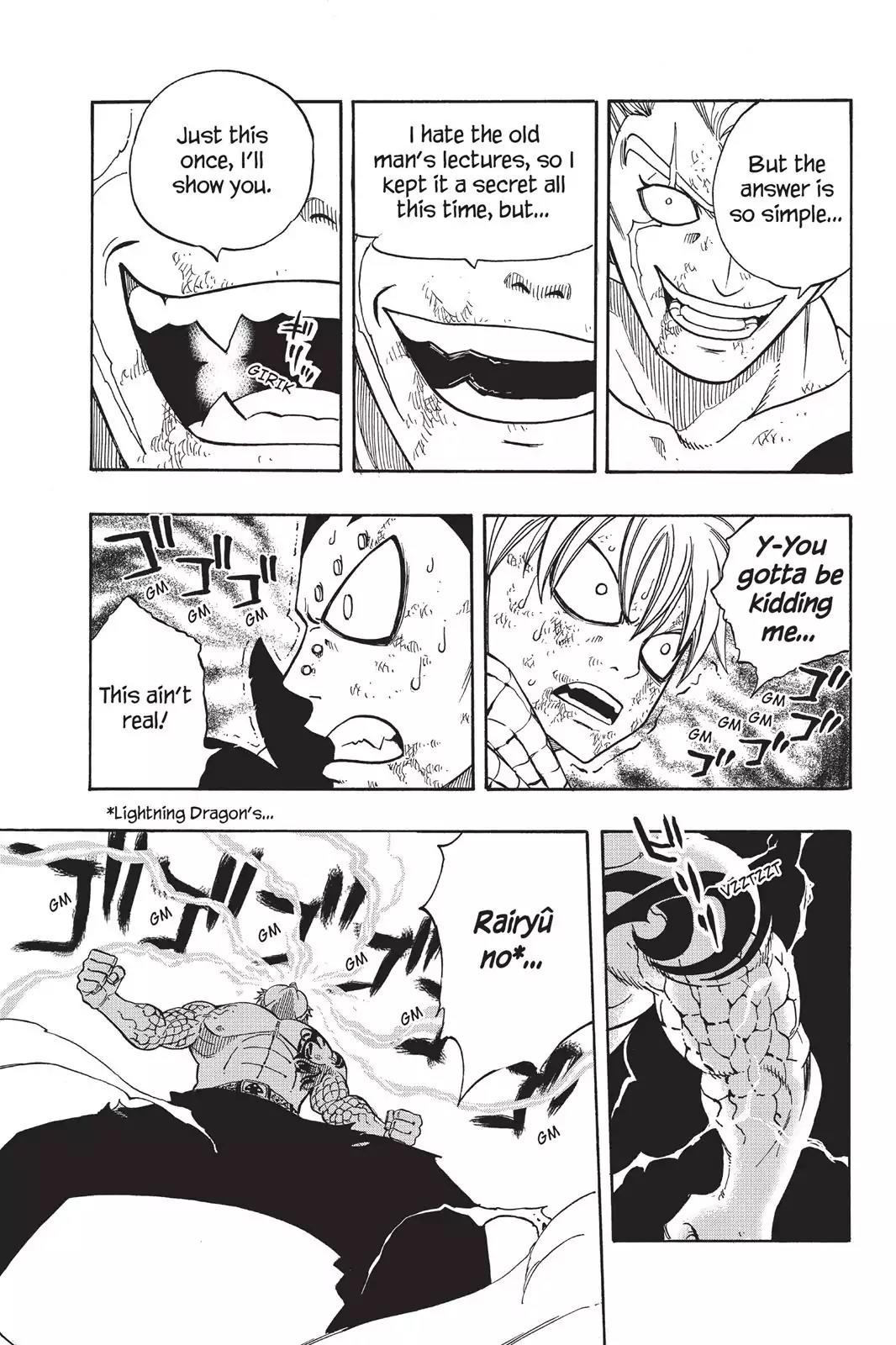 Fairy Tail Chapter 124 page 14 - Chapter 124: Triple Dragon