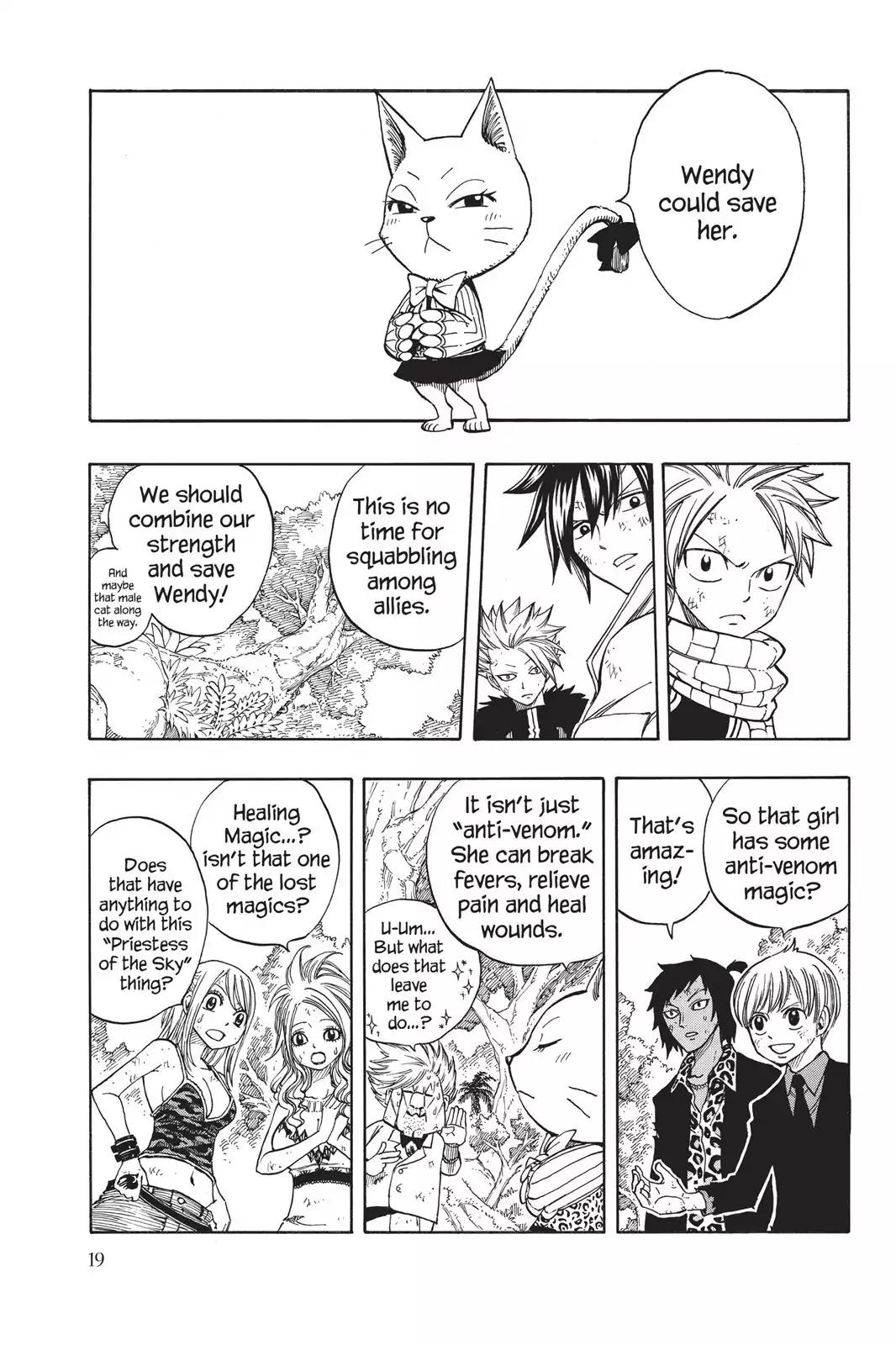 Fairy Tail Chapter 135 page 21 - Chapter 135: Priestess of The Sky