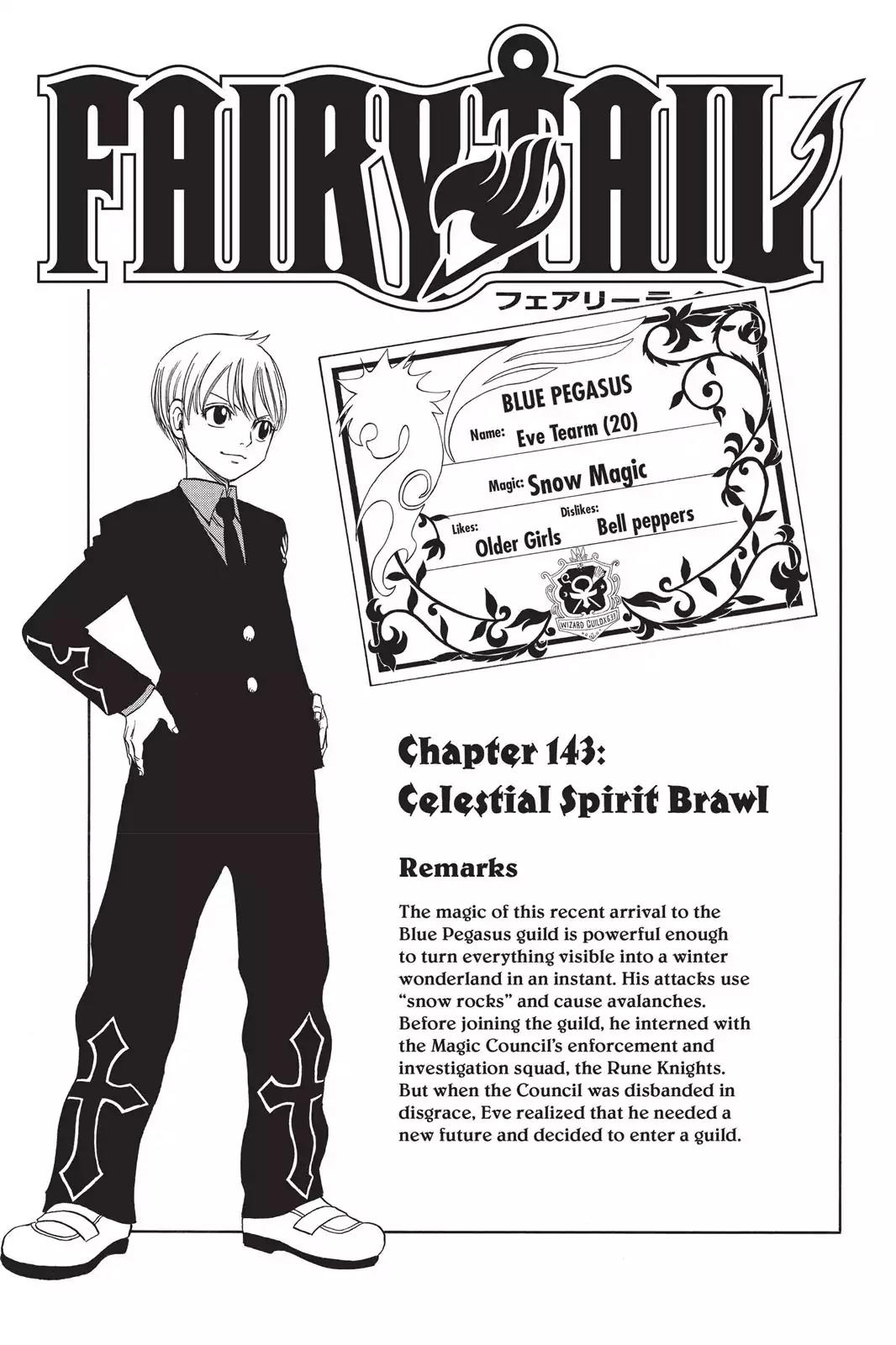 Fairy Tail Chapter 143 page 1 - Chapter 143: Celestial Spirit Brawl