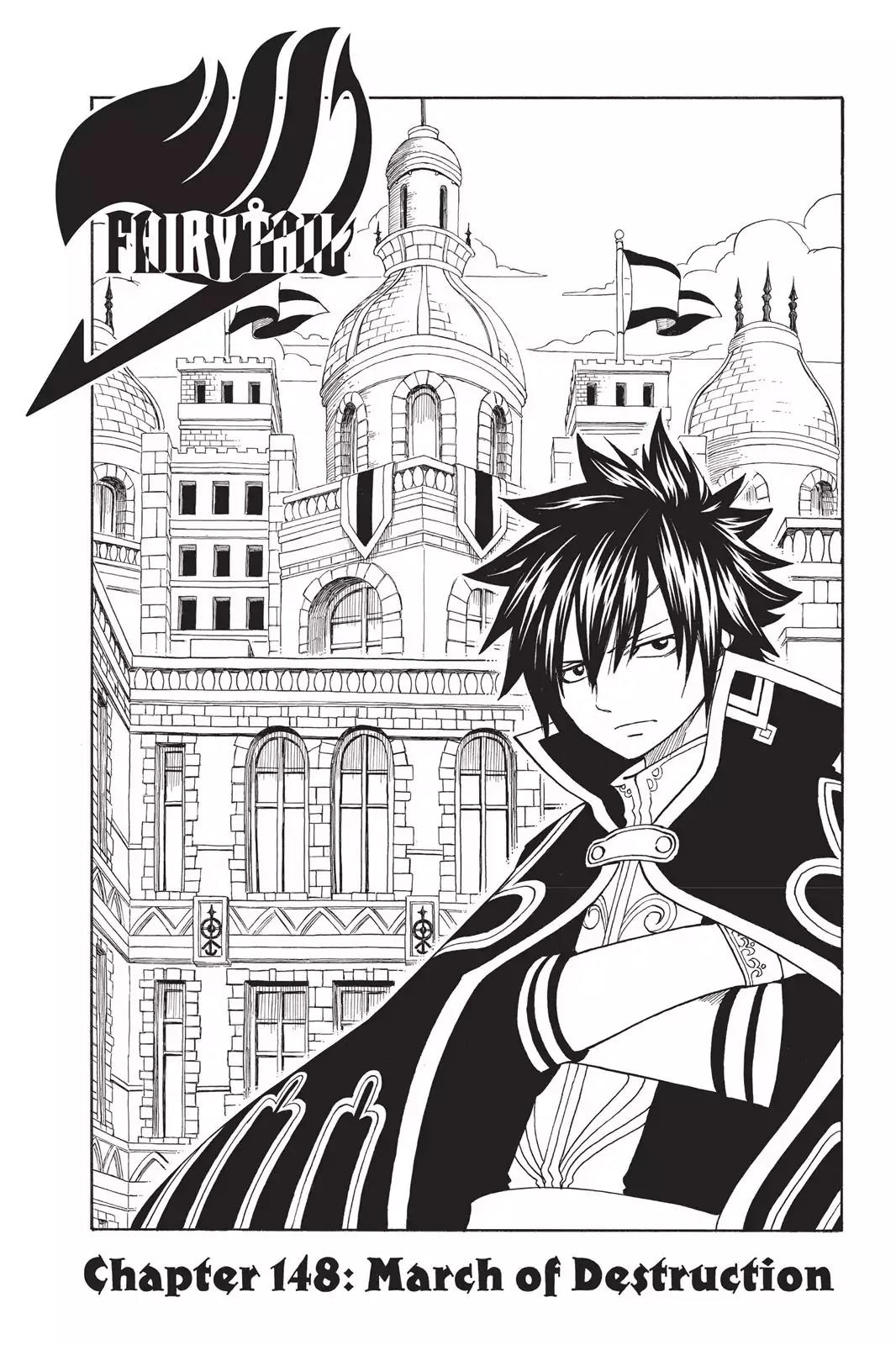 Fairy Tail Chapter 148 page 1 - Chapter 148: March Of Destruction
