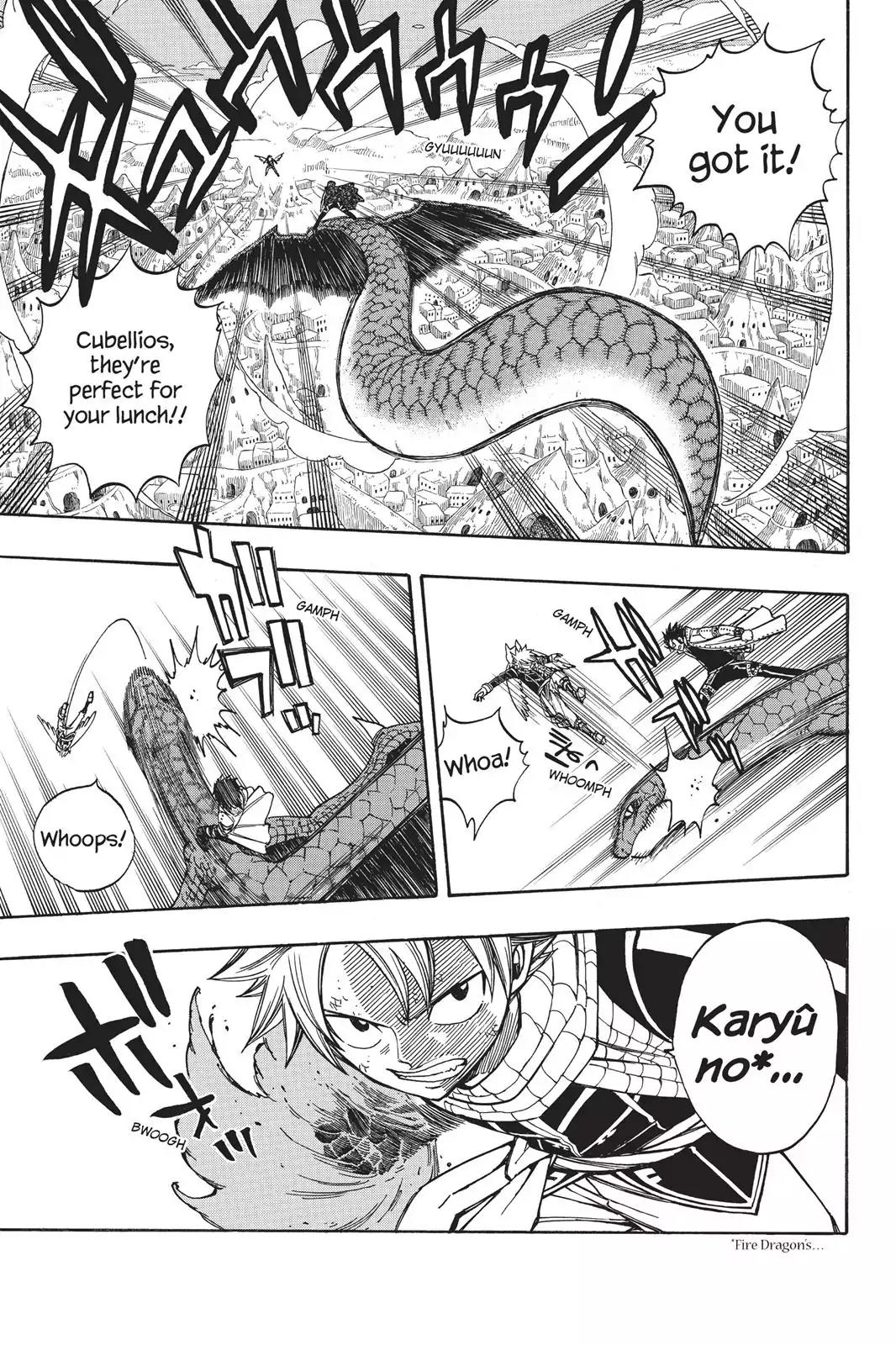 Fairy Tail Chapter 149 page 3 - Chapter 149: The Super Aerial Battle!! Natsu Vs. Cobra