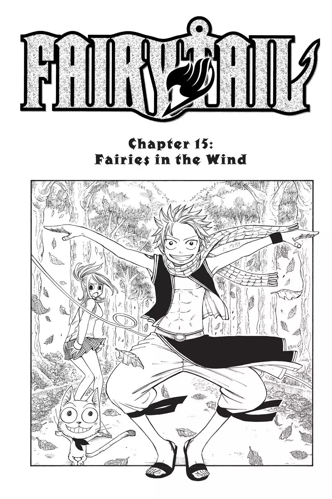 Fairy Tail Chapter 15 page 1 - Chapter 15: Fairies In The Wind