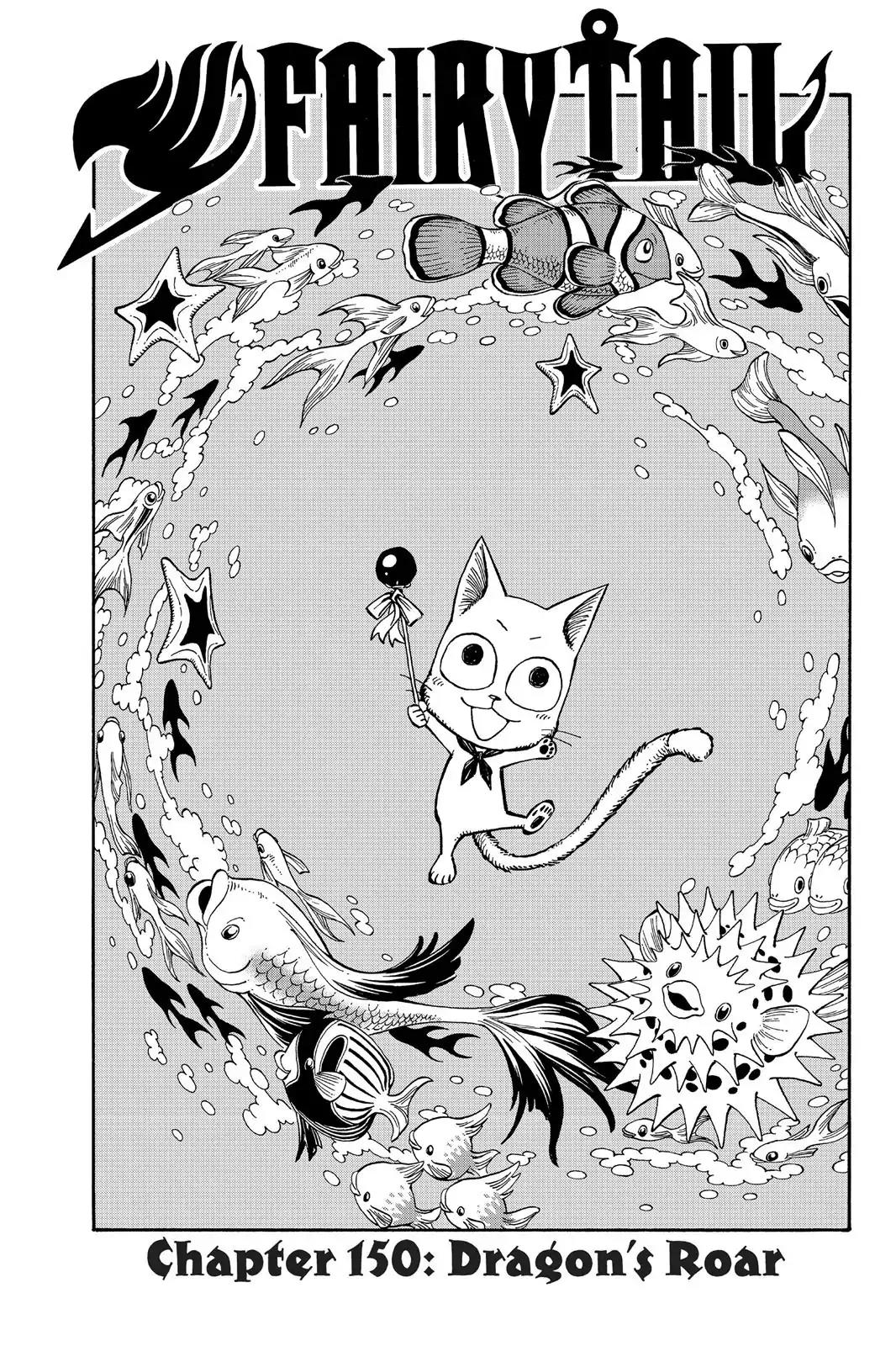 Fairy Tail Chapter 150 page 1 - Chapter 150: Dragon's Roar