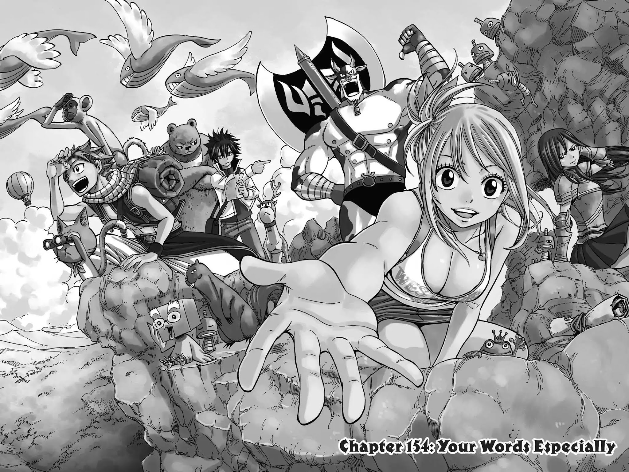Fairy Tail Chapter 154 page 2 - Chapter 154: Your Words Especially