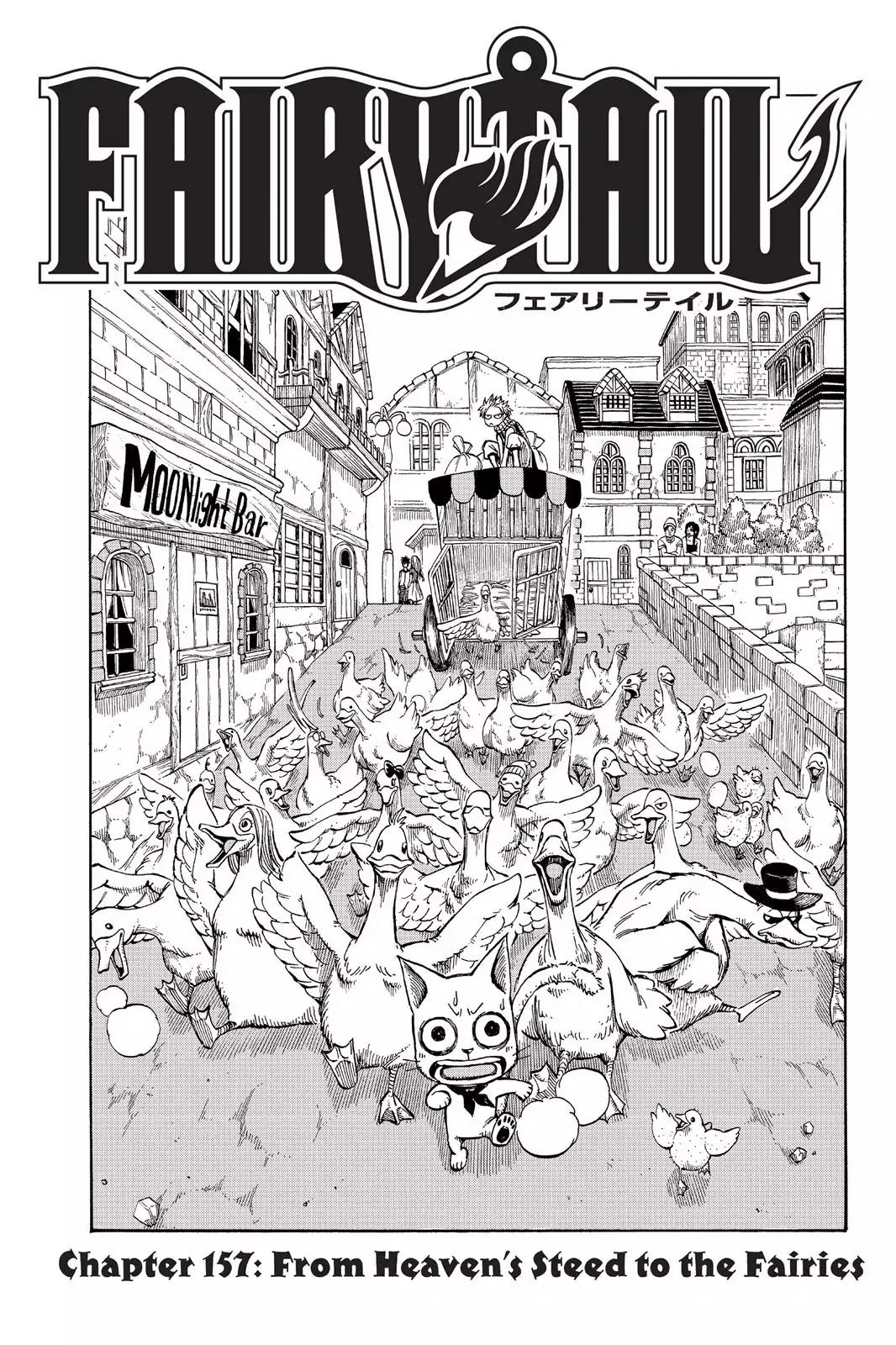 Fairy Tail Chapter 157 page 1 - Chapter 157: From Heaven's Steed To The Fairies