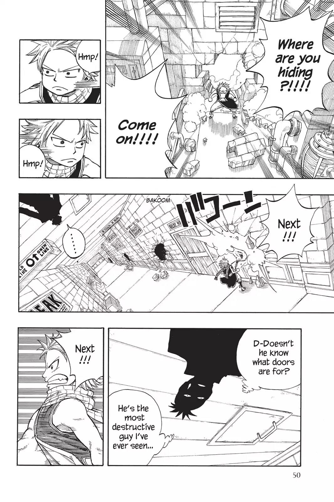 Fairy Tail Chapter 16 page 8 - Chapter 16: Capture Kageyama!!