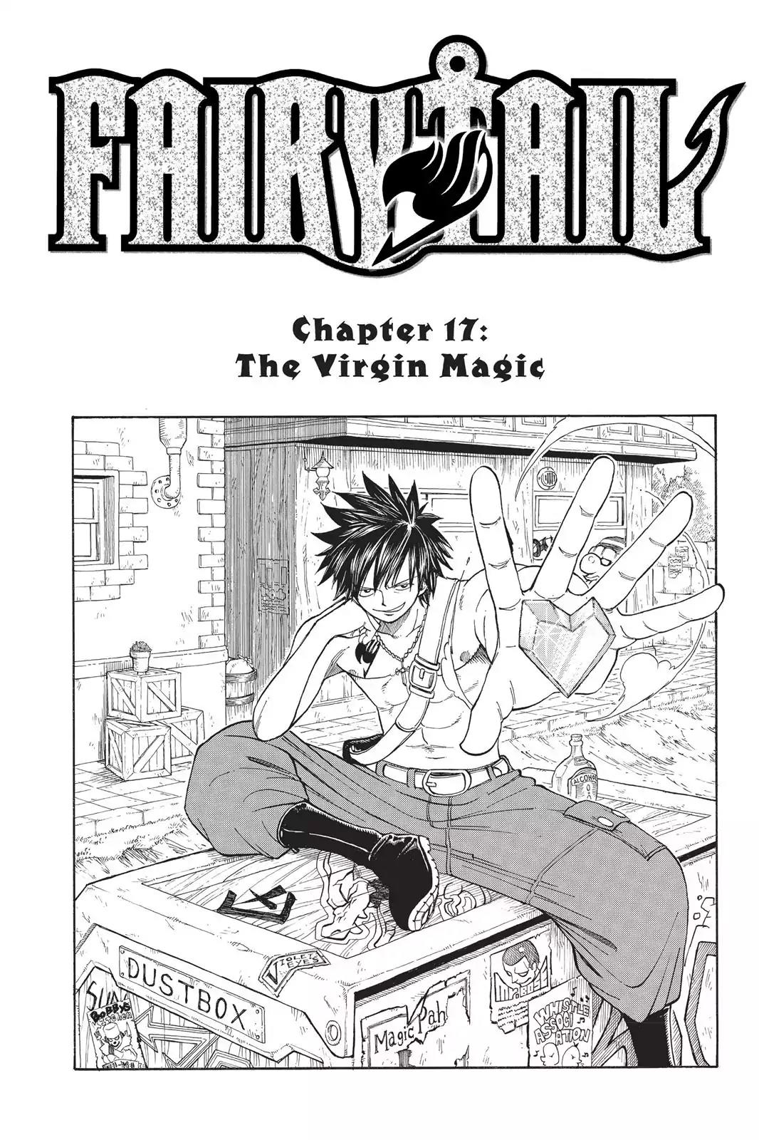 Fairy Tail Chapter 17 page 1 - Chapter 17: The Virgin Magic
