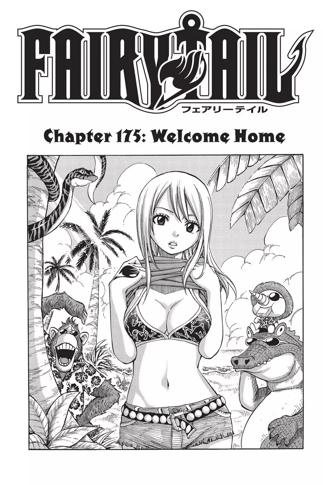Fairy Tail Chapter 175 page 1 - Chapter 175: Welcome Home