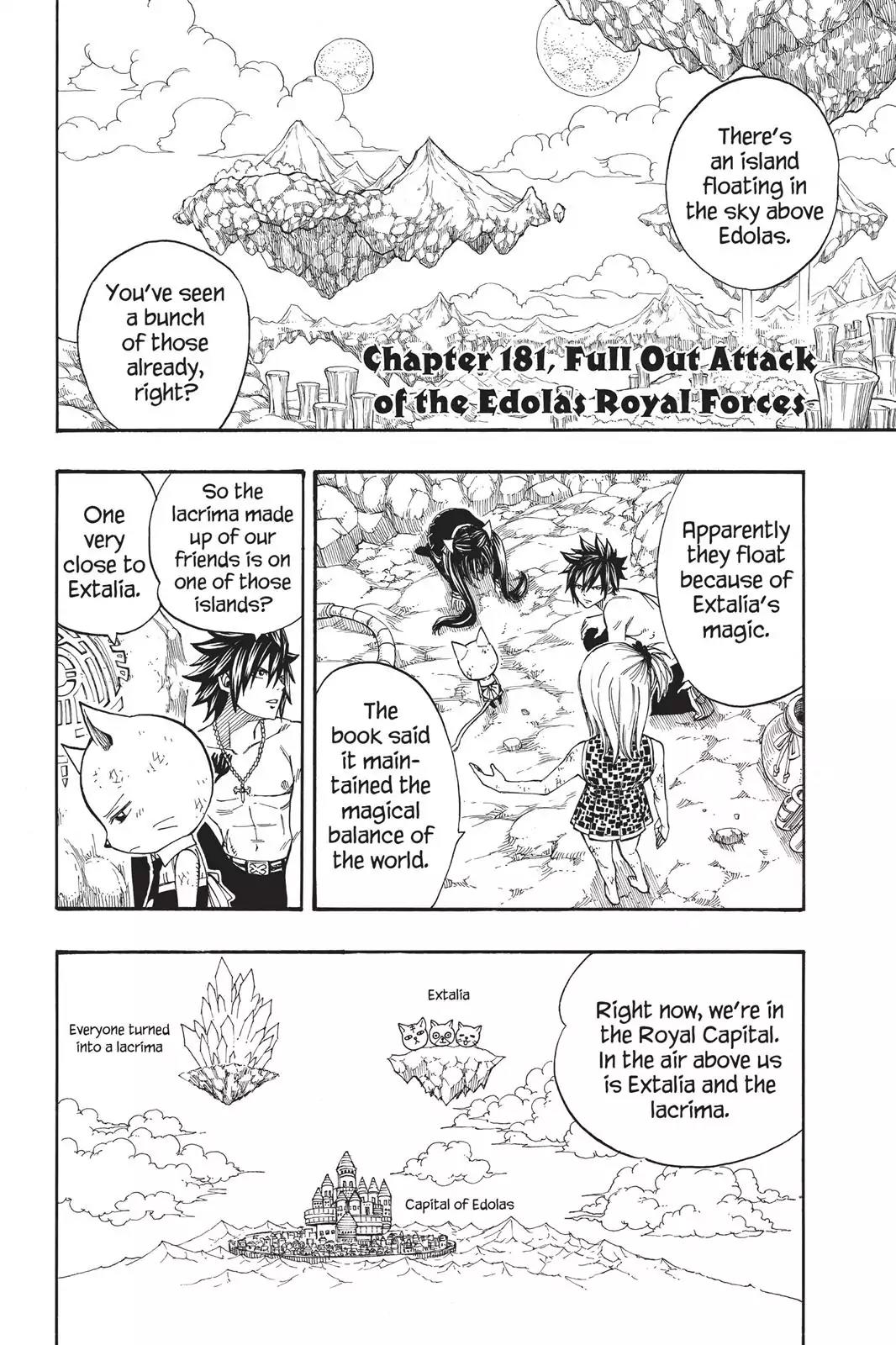 Fairy Tail Chapter 181 page 2 - Chapter 181: Full Out Attack of the Edolas Royal Forces