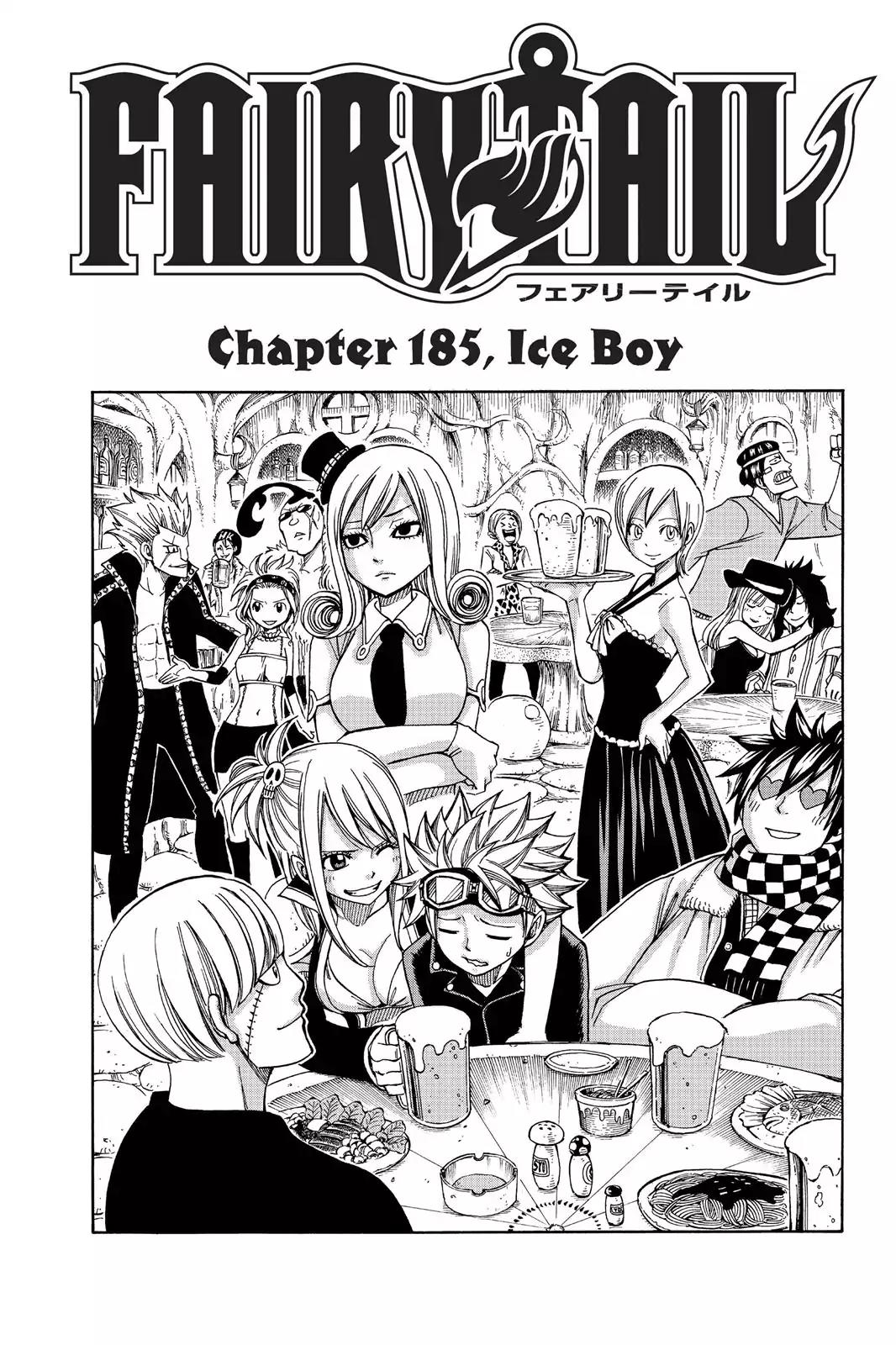 Fairy Tail Chapter 185 page 1 - Chapter 185: Ice Boy