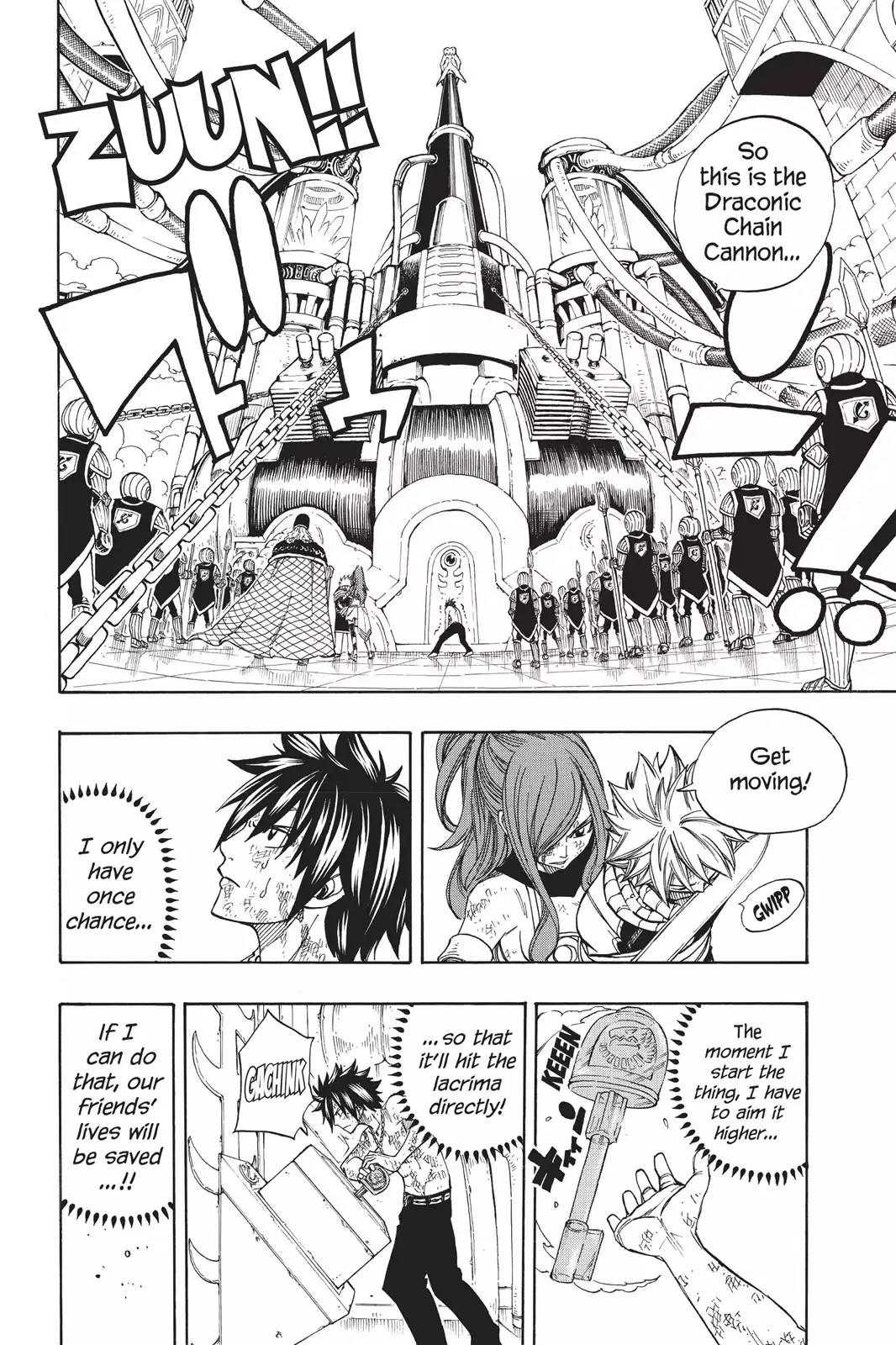 Fairy Tail Chapter 187 page 4 - Chapter 187: Chain Cannon of the Doomsday Dragon