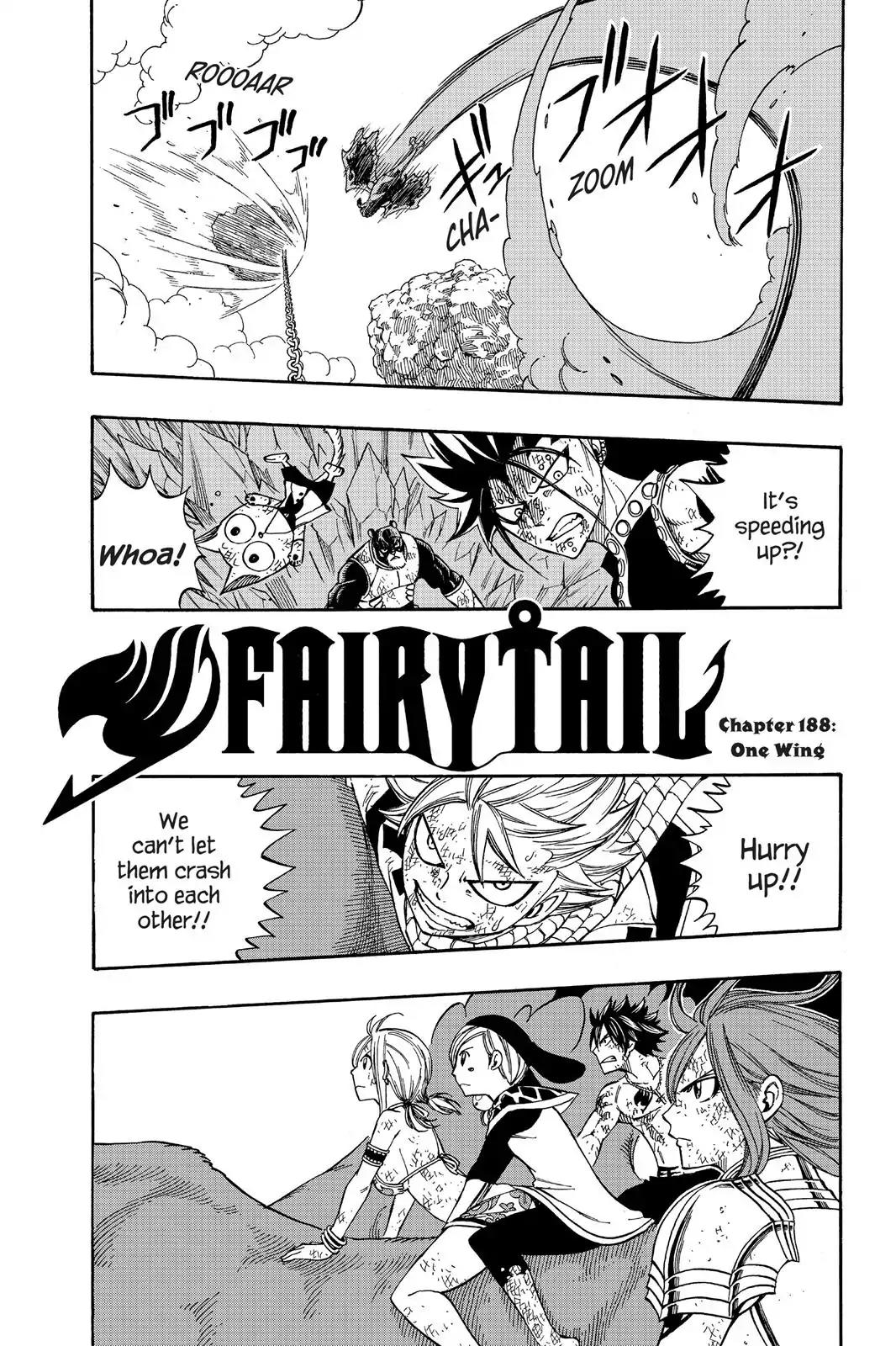 Fairy Tail Chapter 188 page 4 - Chapter 188: One Wing