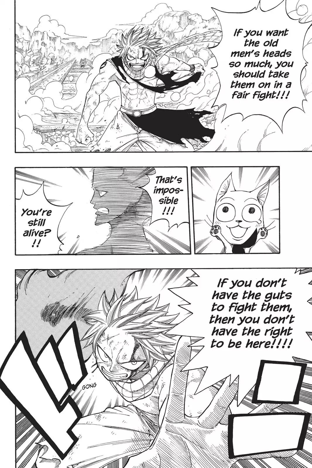 Fairy Tail Chapter 19 page 8 - Chapter 19: Impossible! Natsu Can't Win!