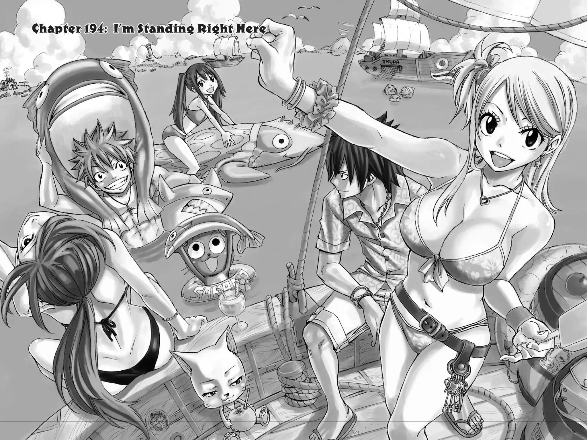 Fairy Tail Chapter 194 page 2 - Chapter 194: I'm Standing Right Here