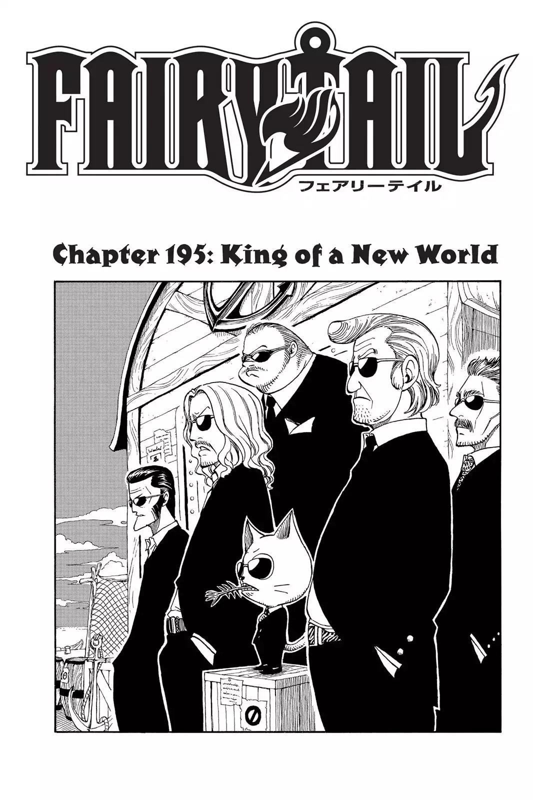 Fairy Tail Chapter 195 page 1 - Chapter 195: King of a New World
