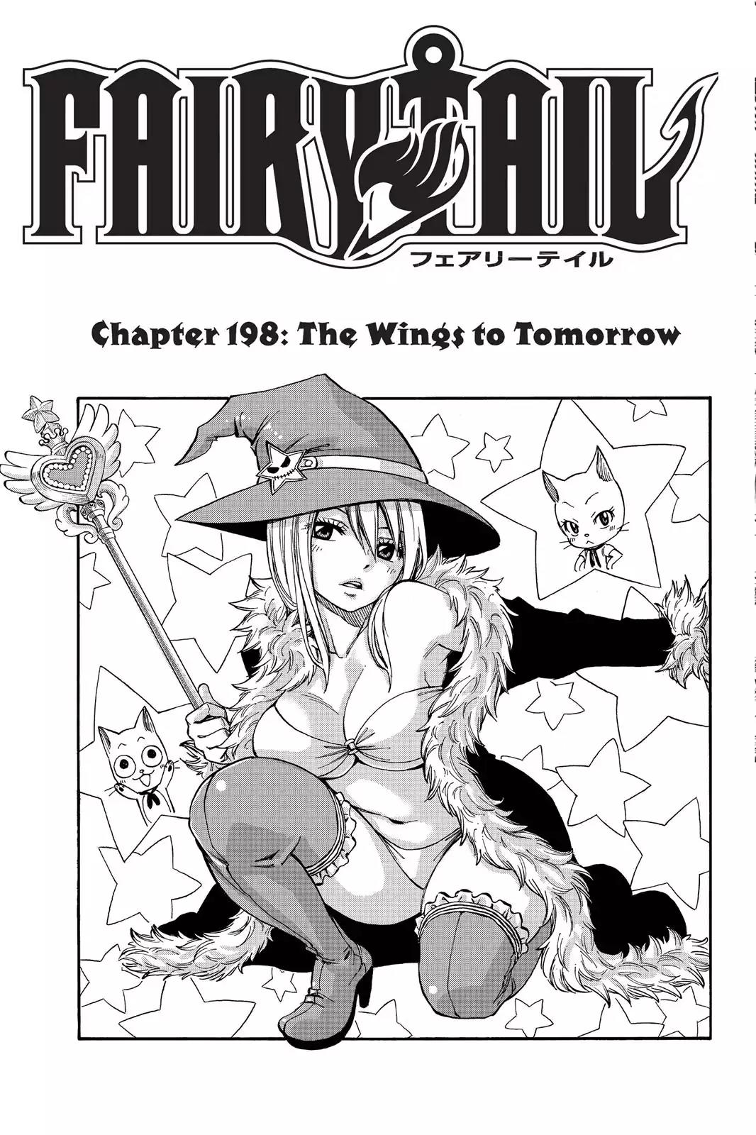 Fairy Tail Chapter 198 page 1 - Chapter 198: The Wings to Tomorrow