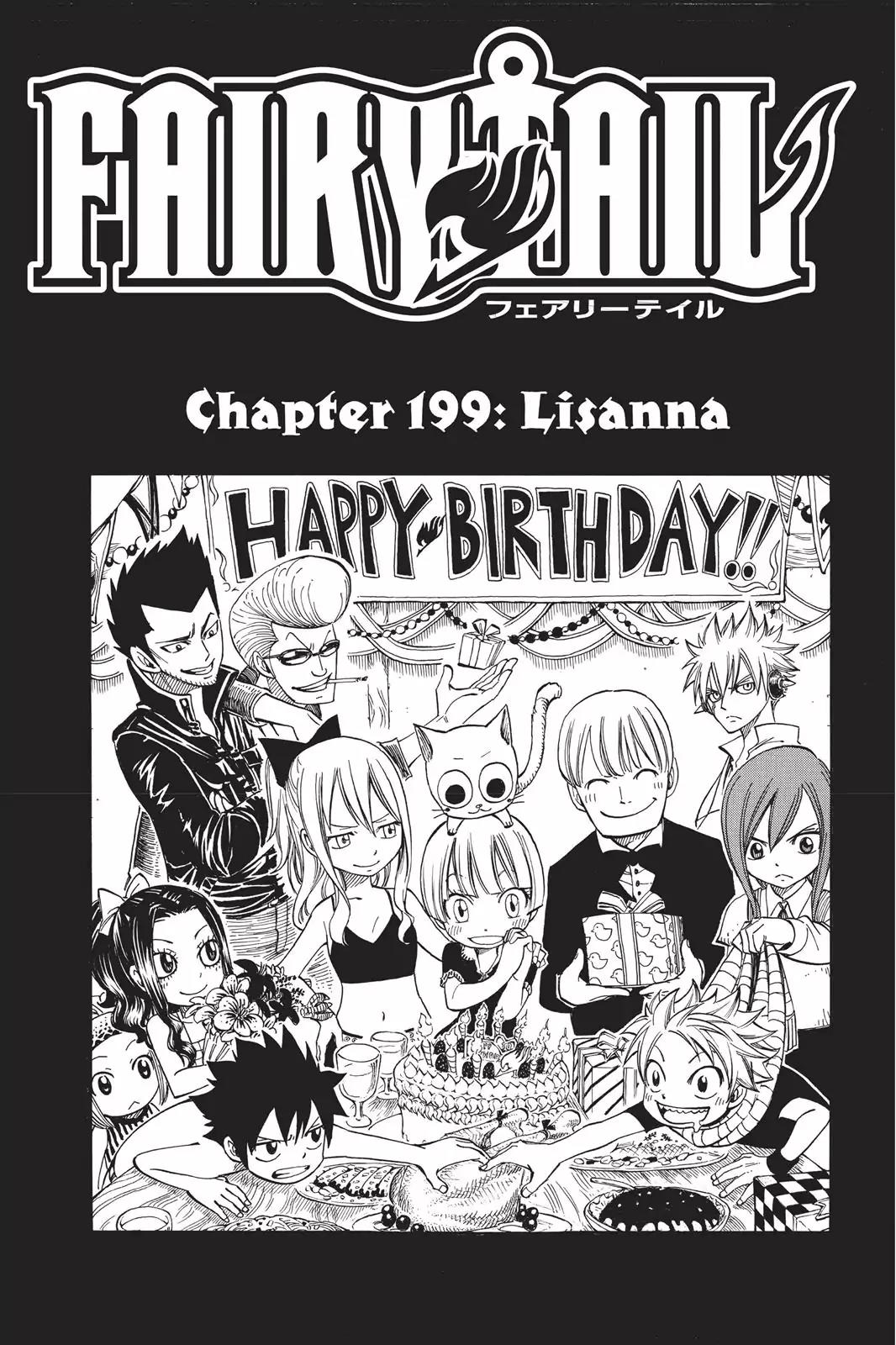 Fairy Tail Chapter 199 page 1 - Chapter 199: Lisanna