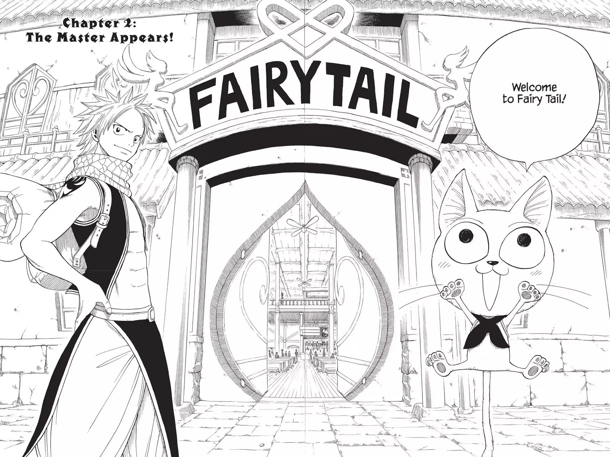Fairy Tail Chapter 2 page 2 - Chapter 2: The Master Appears!
