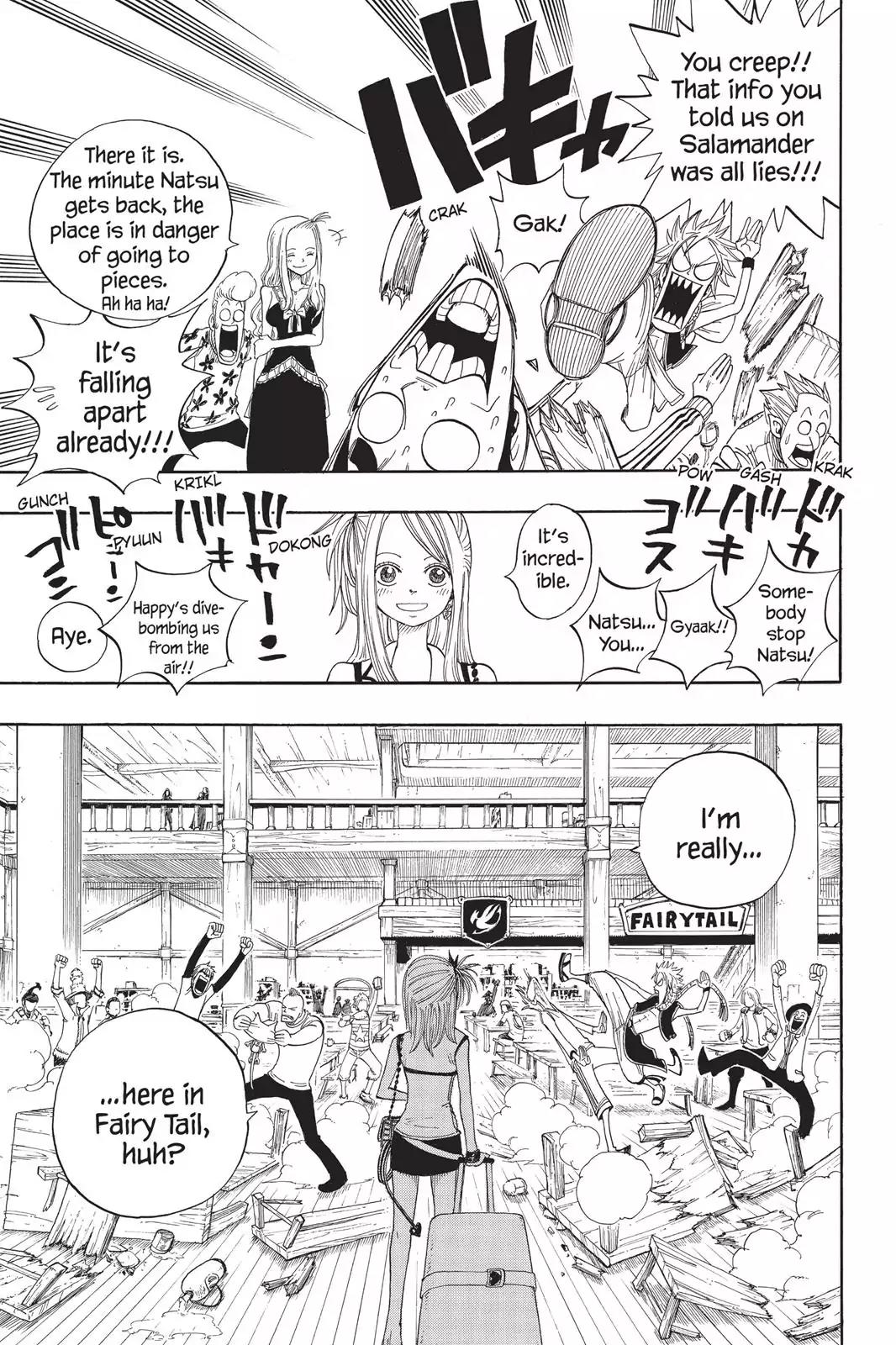 Fairy Tail Chapter 2 page 6 - Chapter 2: The Master Appears!