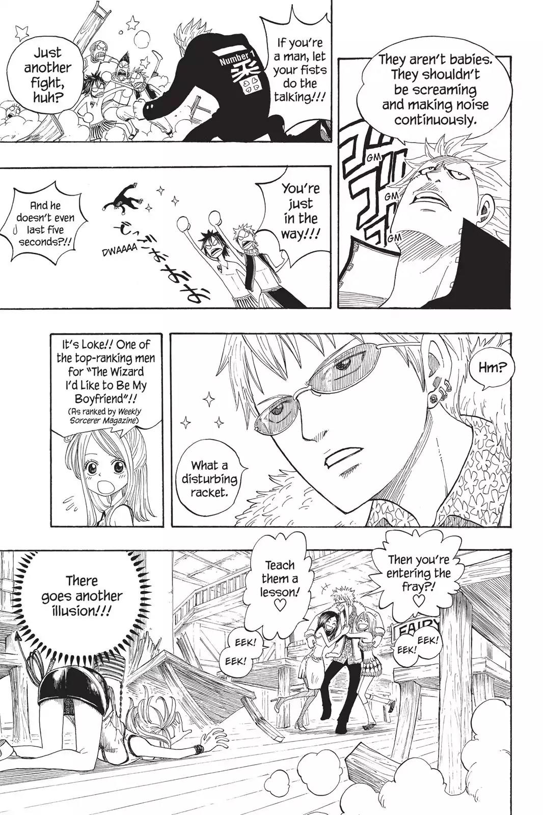 Fairy Tail Chapter 2 page 8 - Chapter 2: The Master Appears!