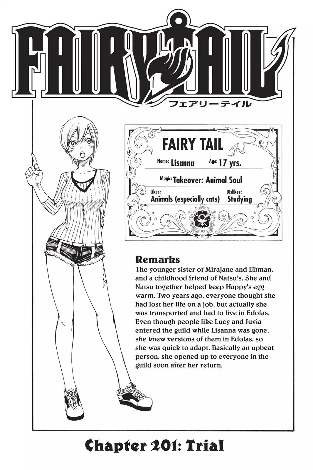 Fairy Tail Chapter 201 page 1 - Chapter 201: Trial