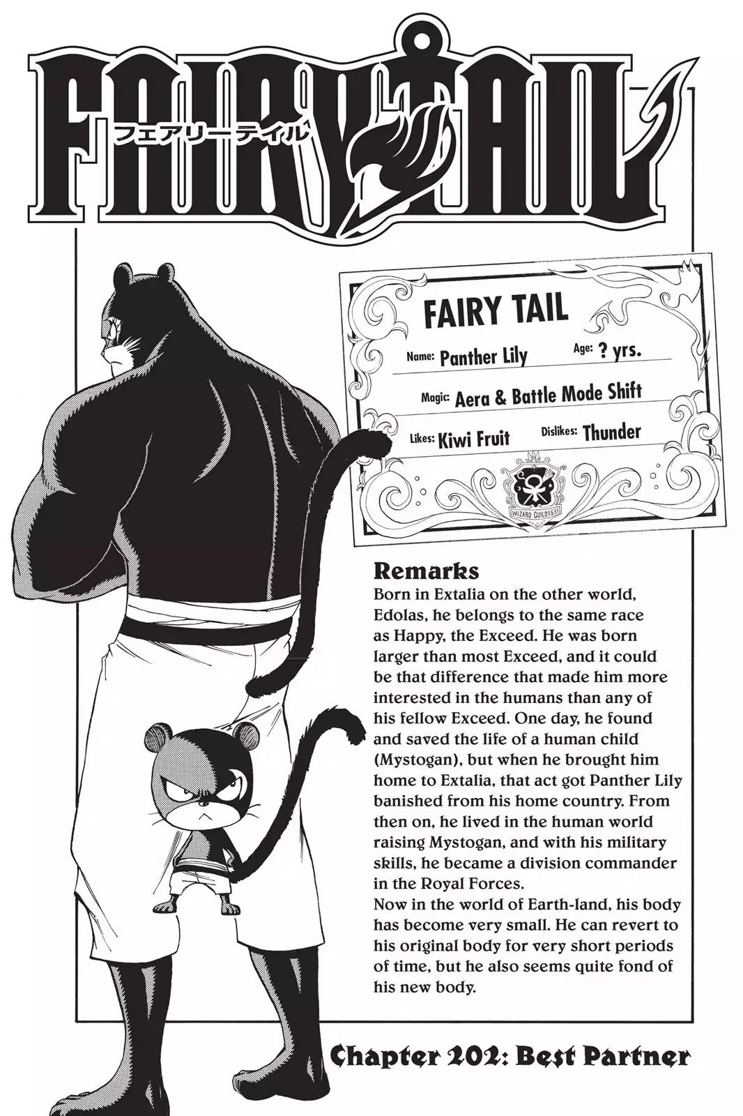 Fairy Tail Chapter 202 page 1 - Chapter 202: Best Partner