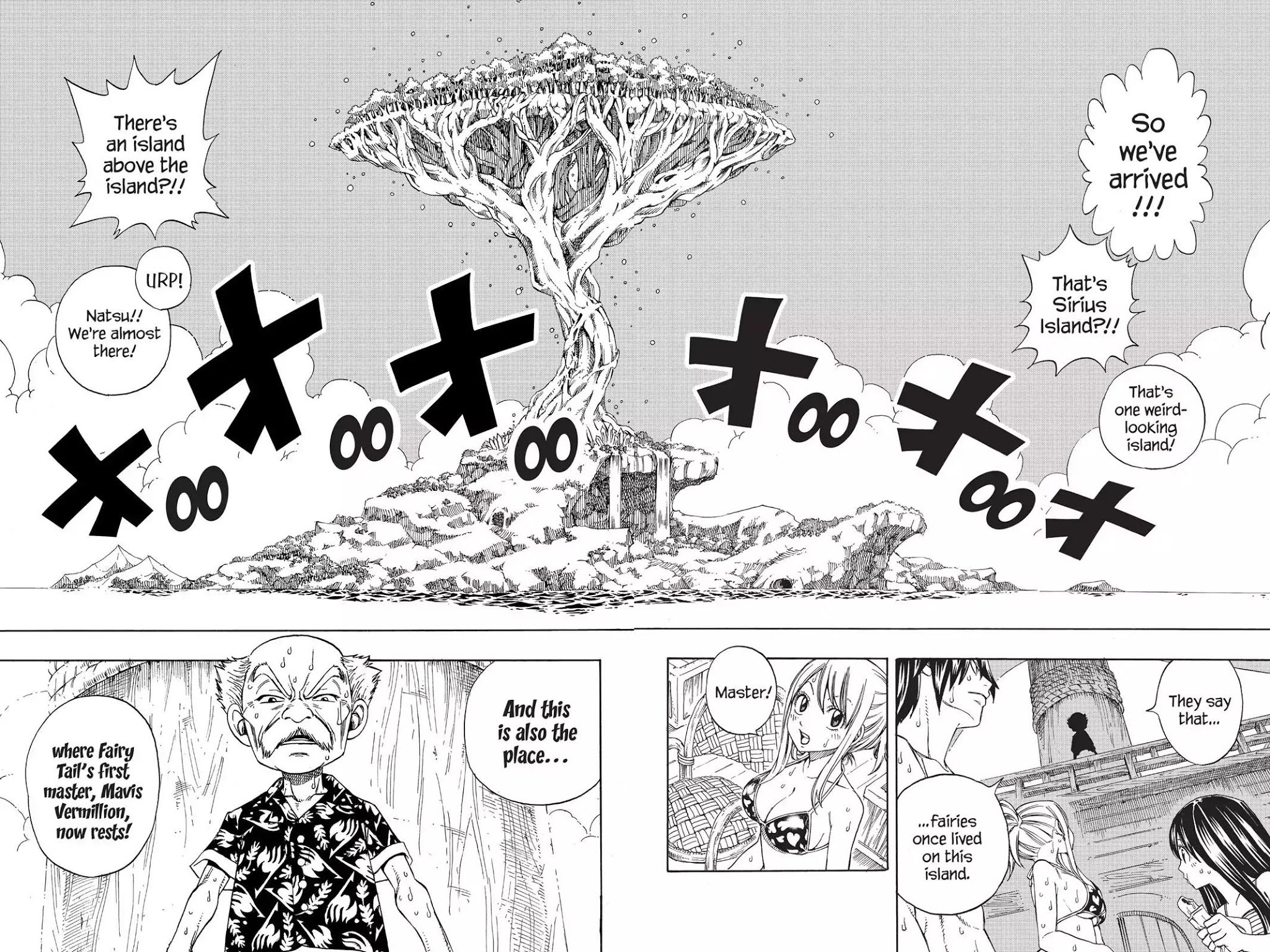 Fairy Tail Chapter 203 page 4 - Chapter 203: Eight Paths