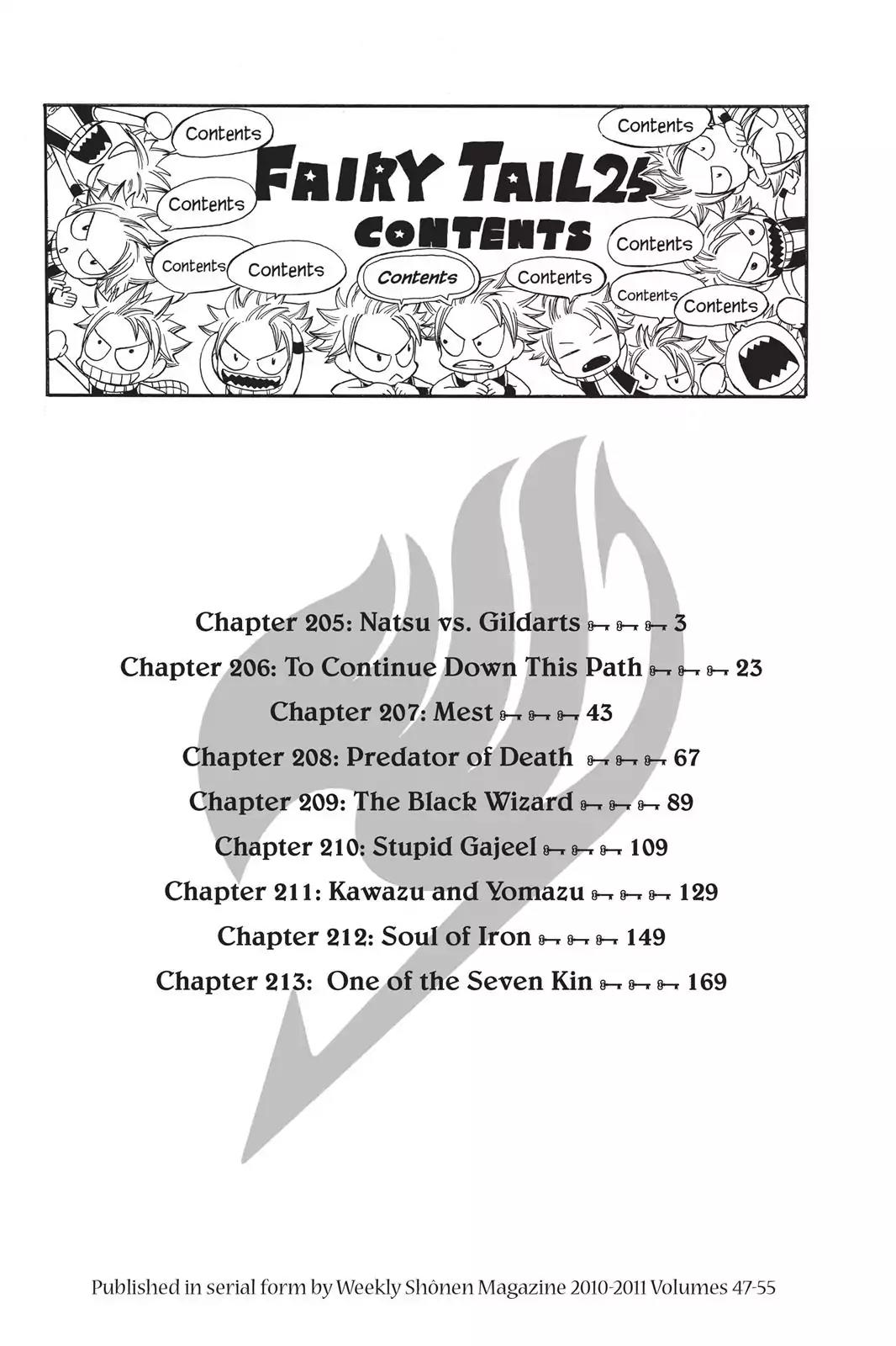 Fairy Tail Chapter 205 page 4 - Chapter 205: Natsu vs. Gildarts