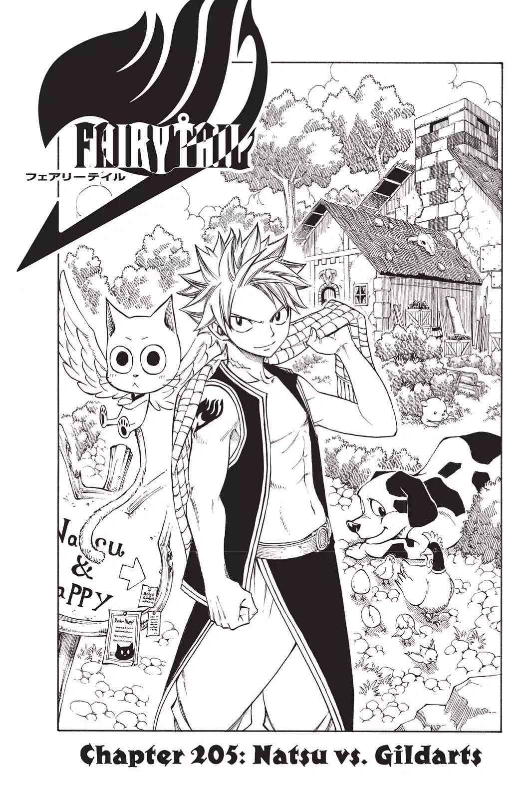 Fairy Tail Chapter 205 page 5 - Chapter 205: Natsu vs. Gildarts