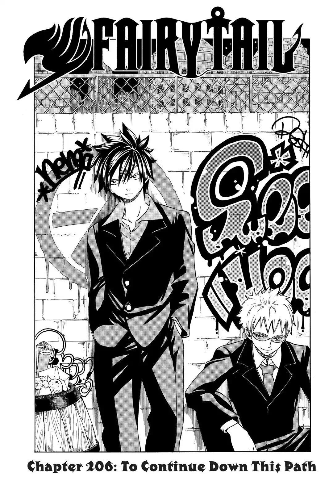 Fairy Tail Chapter 206 page 1 - Chapter 206: To Continue Down This Path