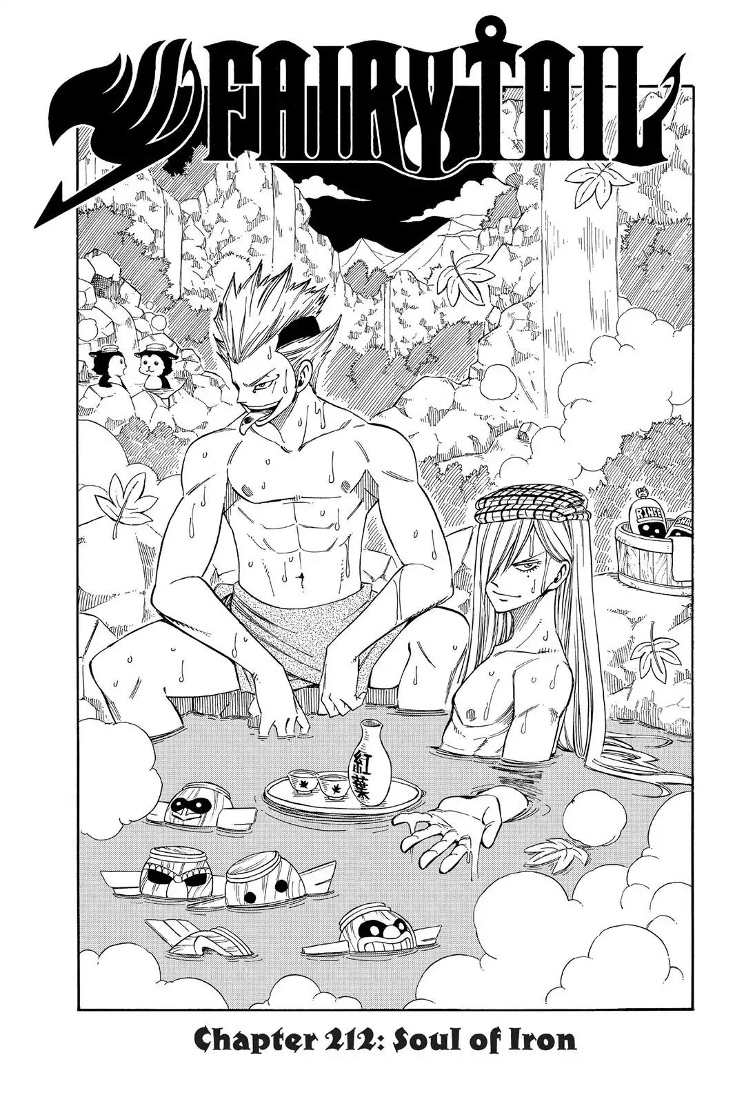Fairy Tail Chapter 212 page 1 - Chapter 212: Soul Of Iron