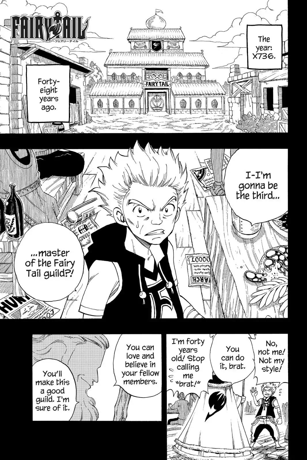 Fairy Tail Chapter 215 page 1 - Chapter 215: Makarov vs. Hades
