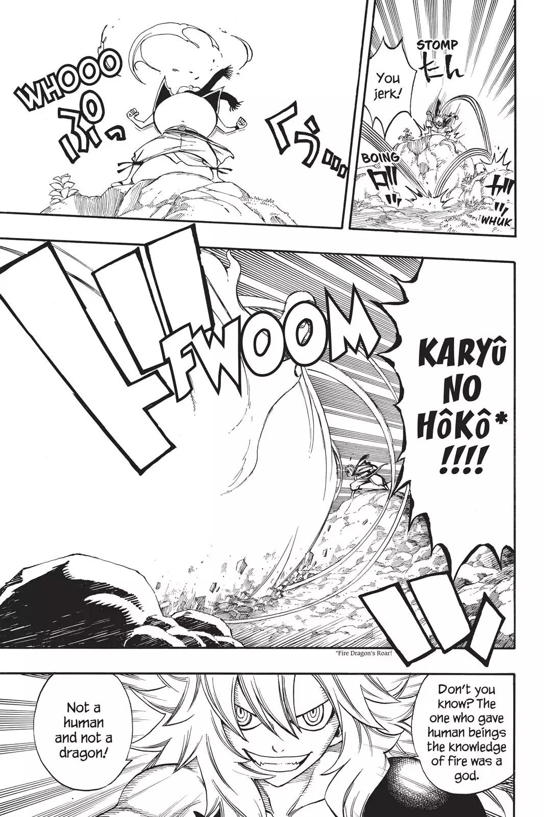 Fairy Tail Chapter 218 page 6 - Chapter 218: Fire Dragon Vs. Flame God